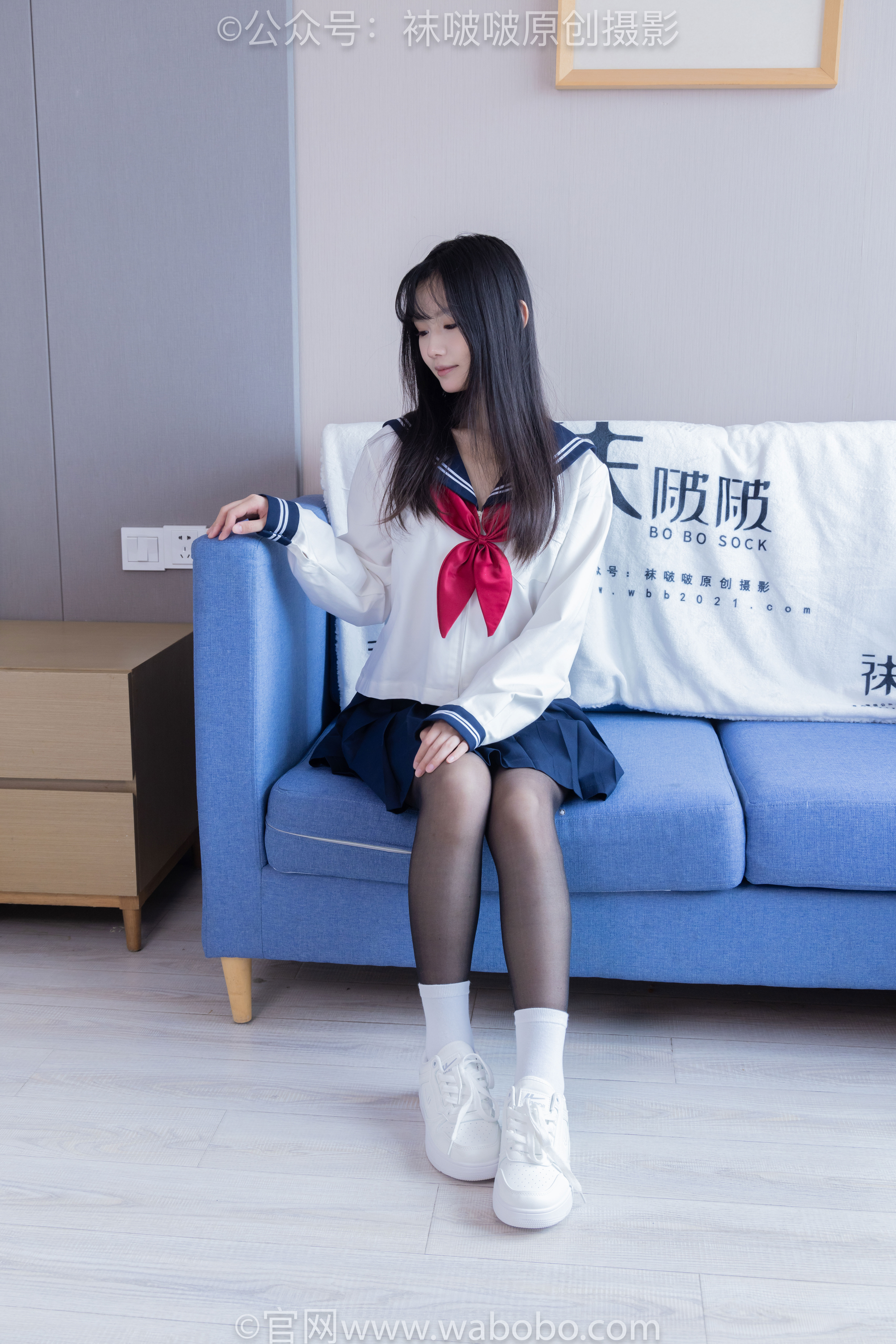 BoBoSocks袜啵啵 No.642 甜甜圈 - 过膝靴、板鞋、白棉袜、薄黑丝/(152P)