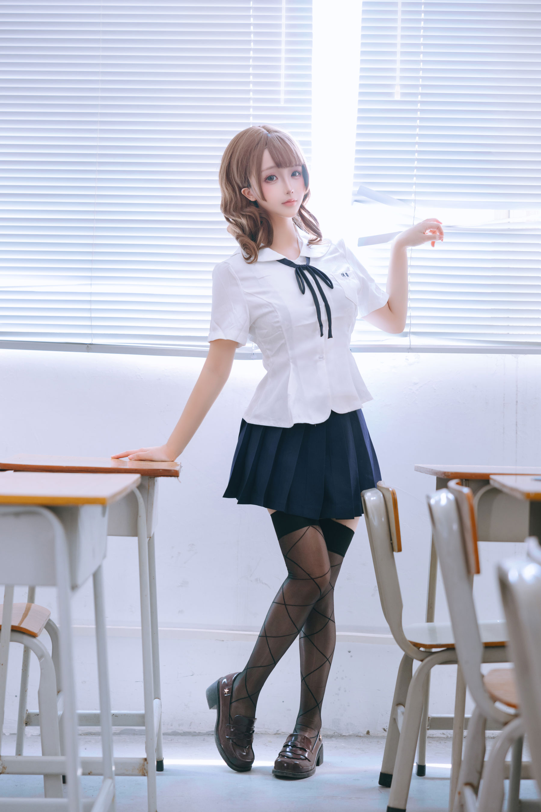 Cosplay日奈娇 - 心理委员/(80P)