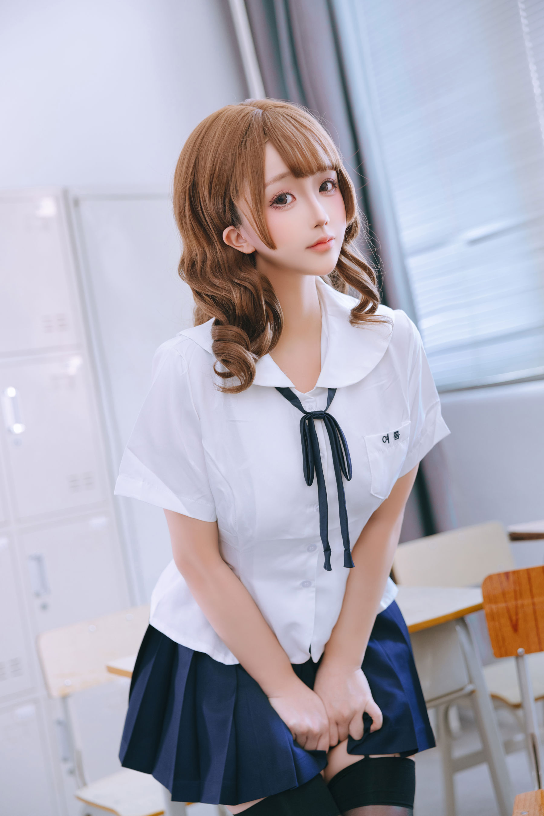 Cosplay日奈娇 - 心理委员/(80P)