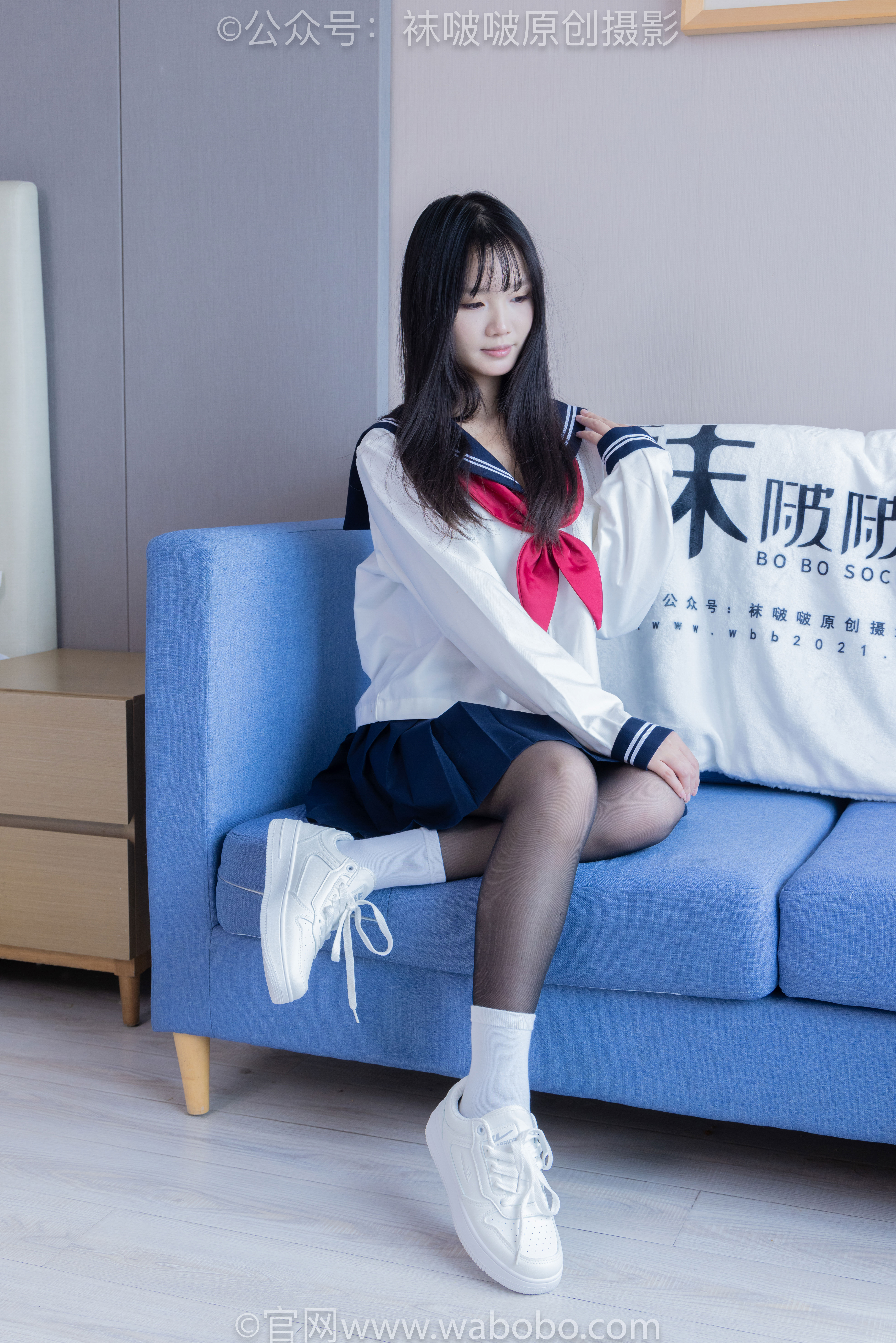 BoBoSocks袜啵啵 No.642 甜甜圈 - 过膝靴、板鞋、白棉袜、薄黑丝/(152P)