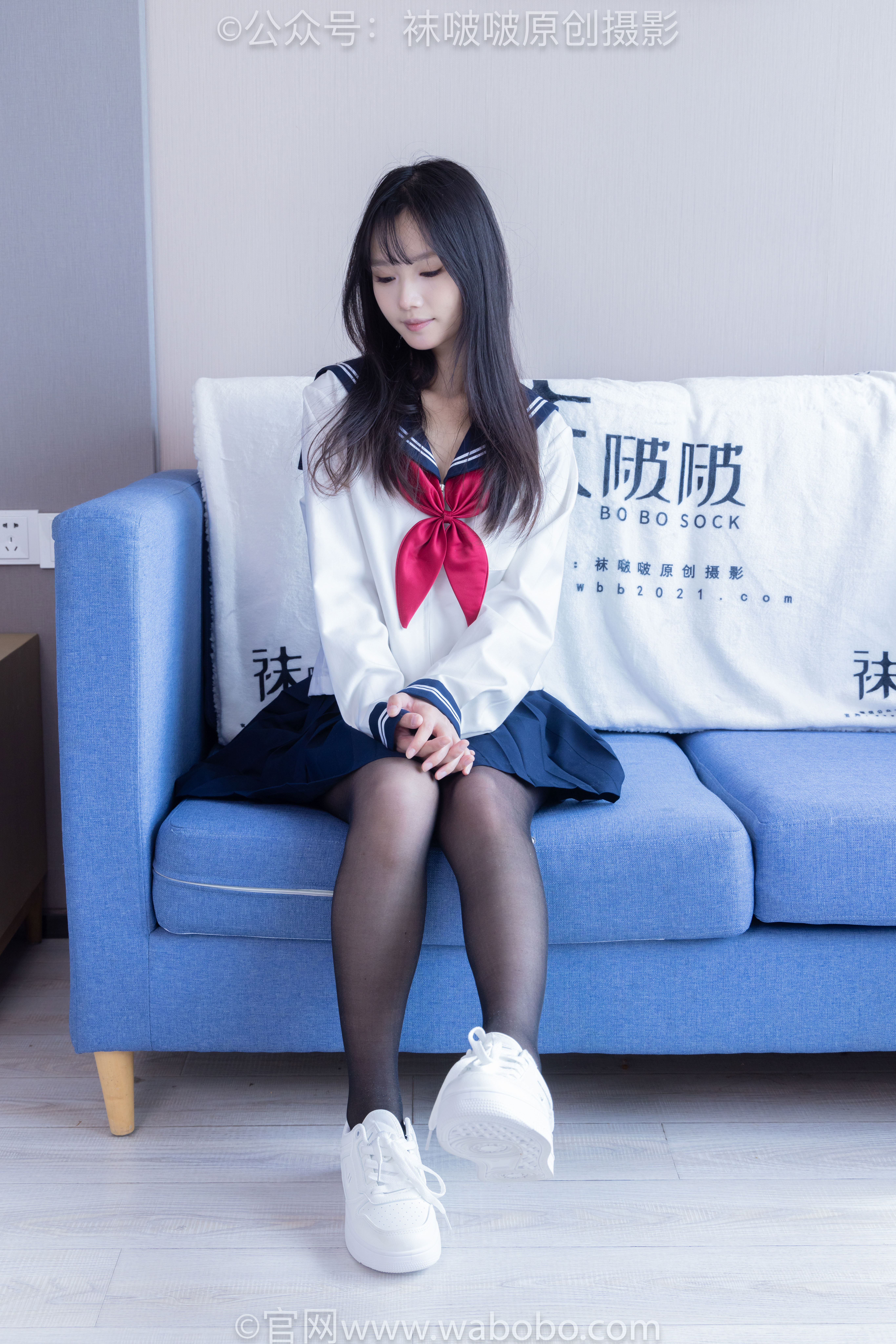BoBoSocks袜啵啵 No.642 甜甜圈 - 过膝靴、板鞋、白棉袜、薄黑丝/(152P)