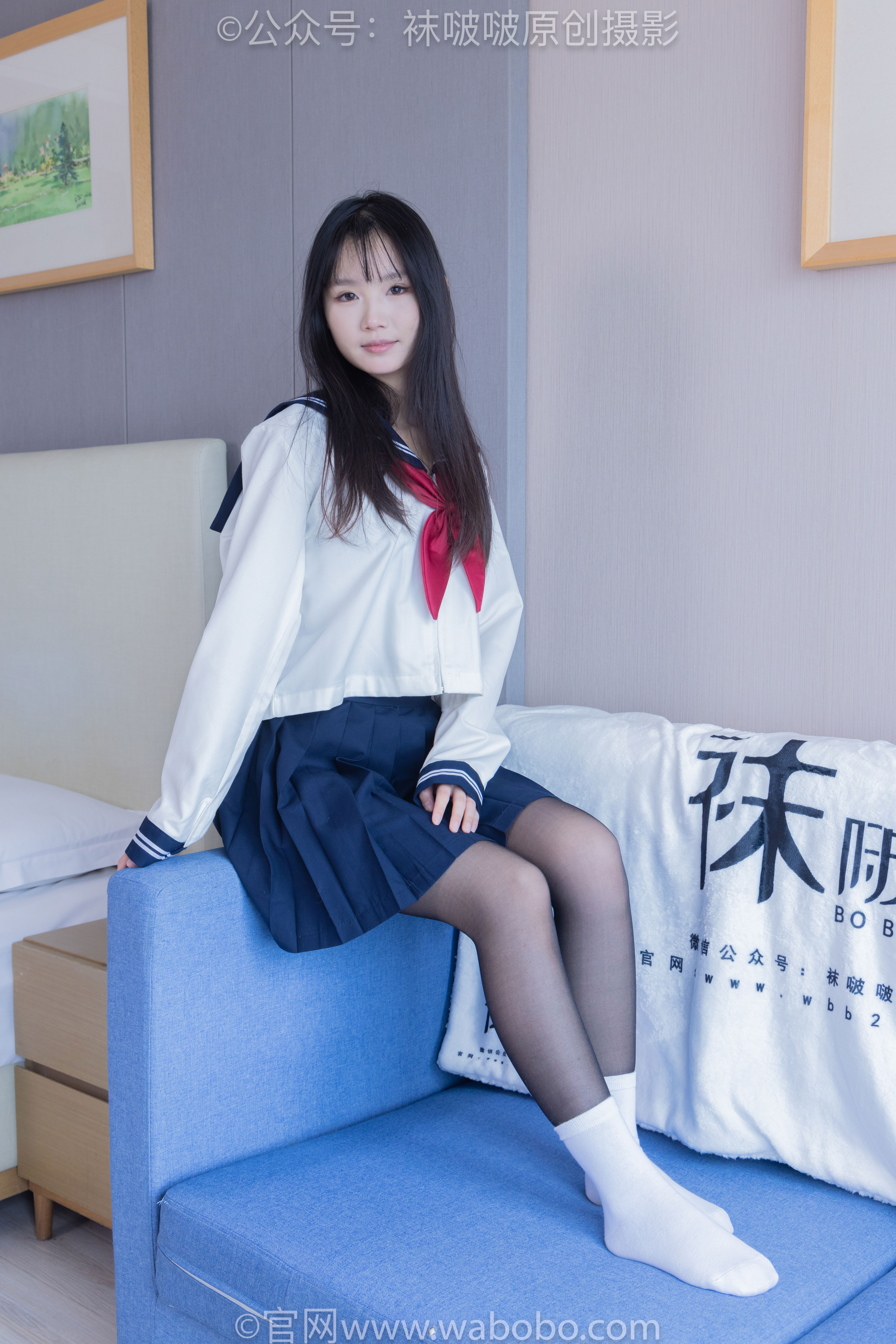 BoBoSocks袜啵啵 No.642 甜甜圈 - 过膝靴、板鞋、白棉袜、薄黑丝/(152P)