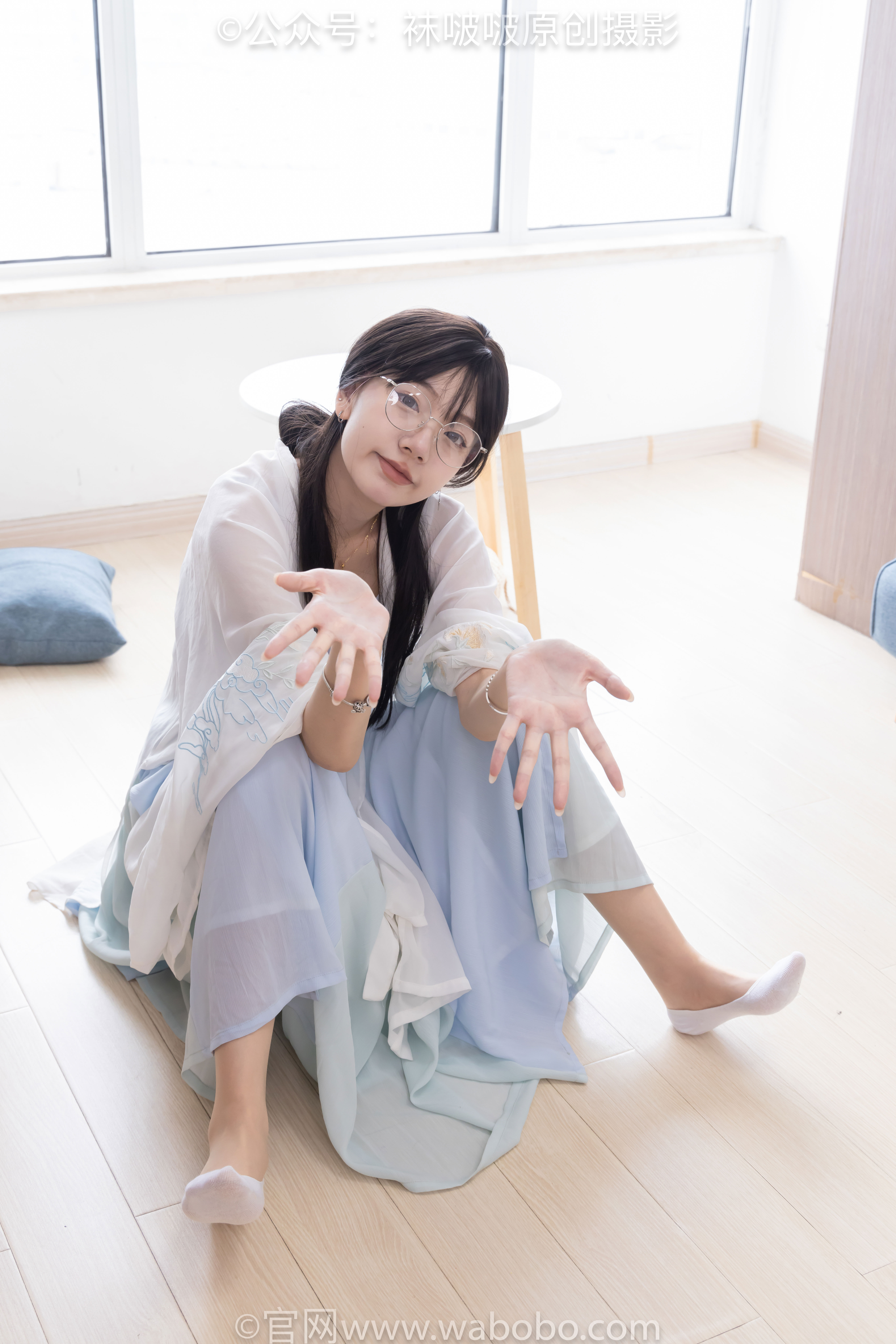 BoBoSocks袜啵啵 No.643 小甜豆 - 汉服、白船袜、薄肉丝、裸足/(164P)