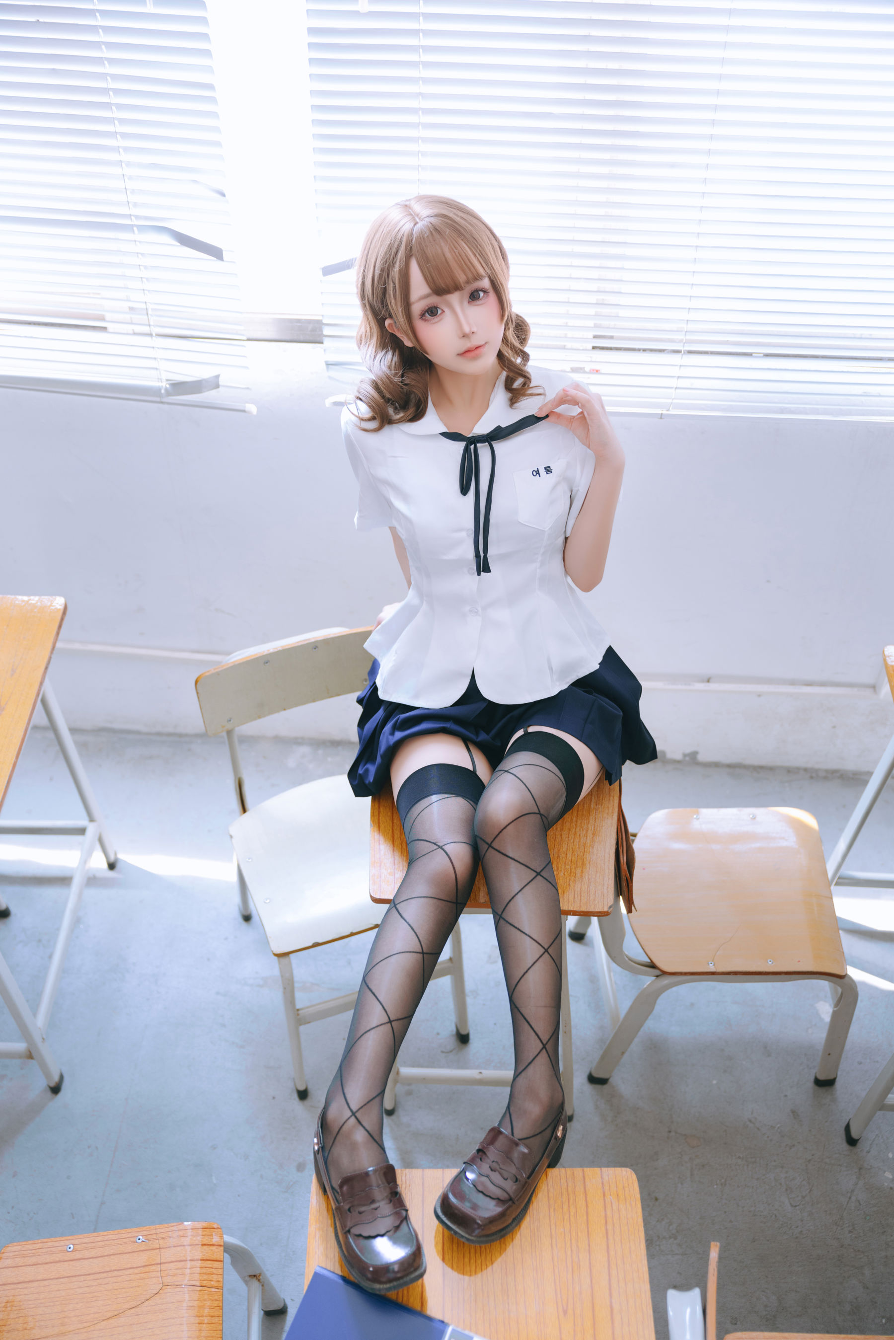 Cosplay日奈娇 - 心理委员/(80P)