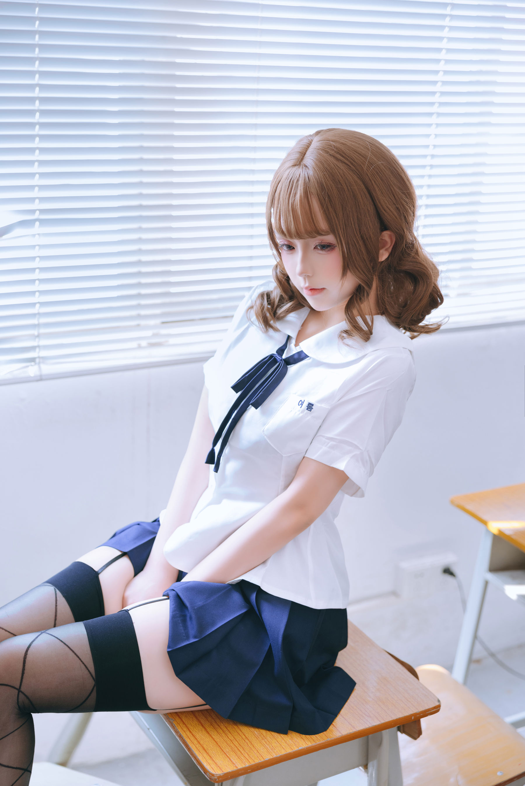Cosplay日奈娇 - 心理委员/(80P)