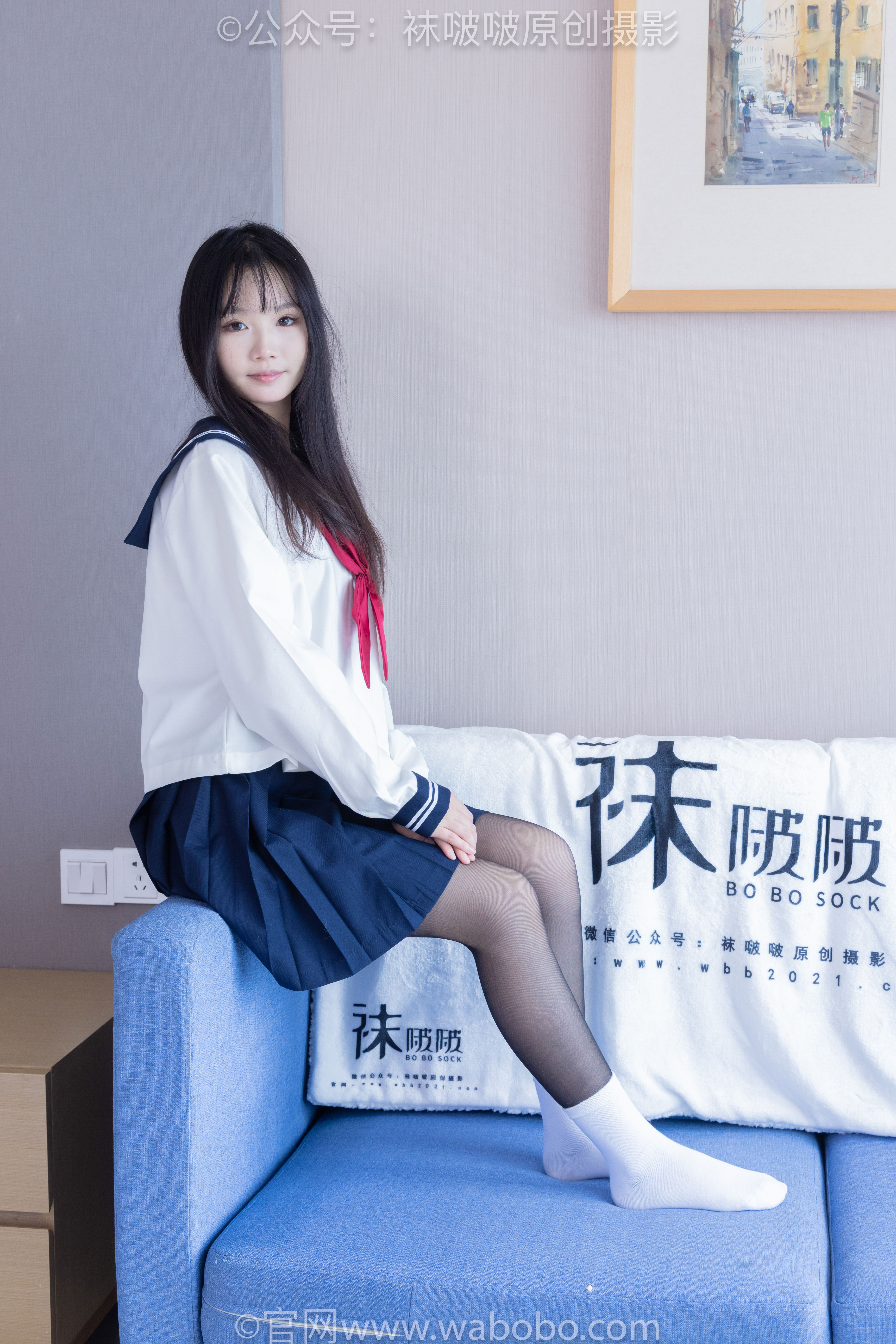 BoBoSocks袜啵啵 No.642 甜甜圈 - 过膝靴、板鞋、白棉袜、薄黑丝/(152P)