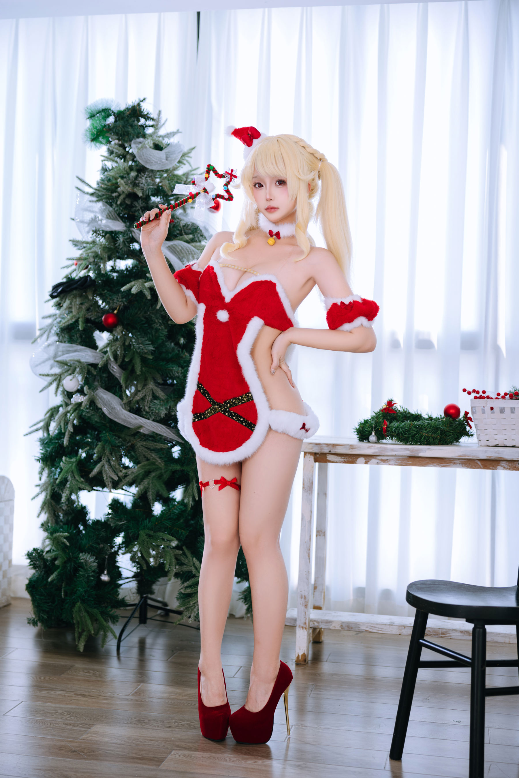 Cosplay日奈娇 - 圣诞日/(184P)