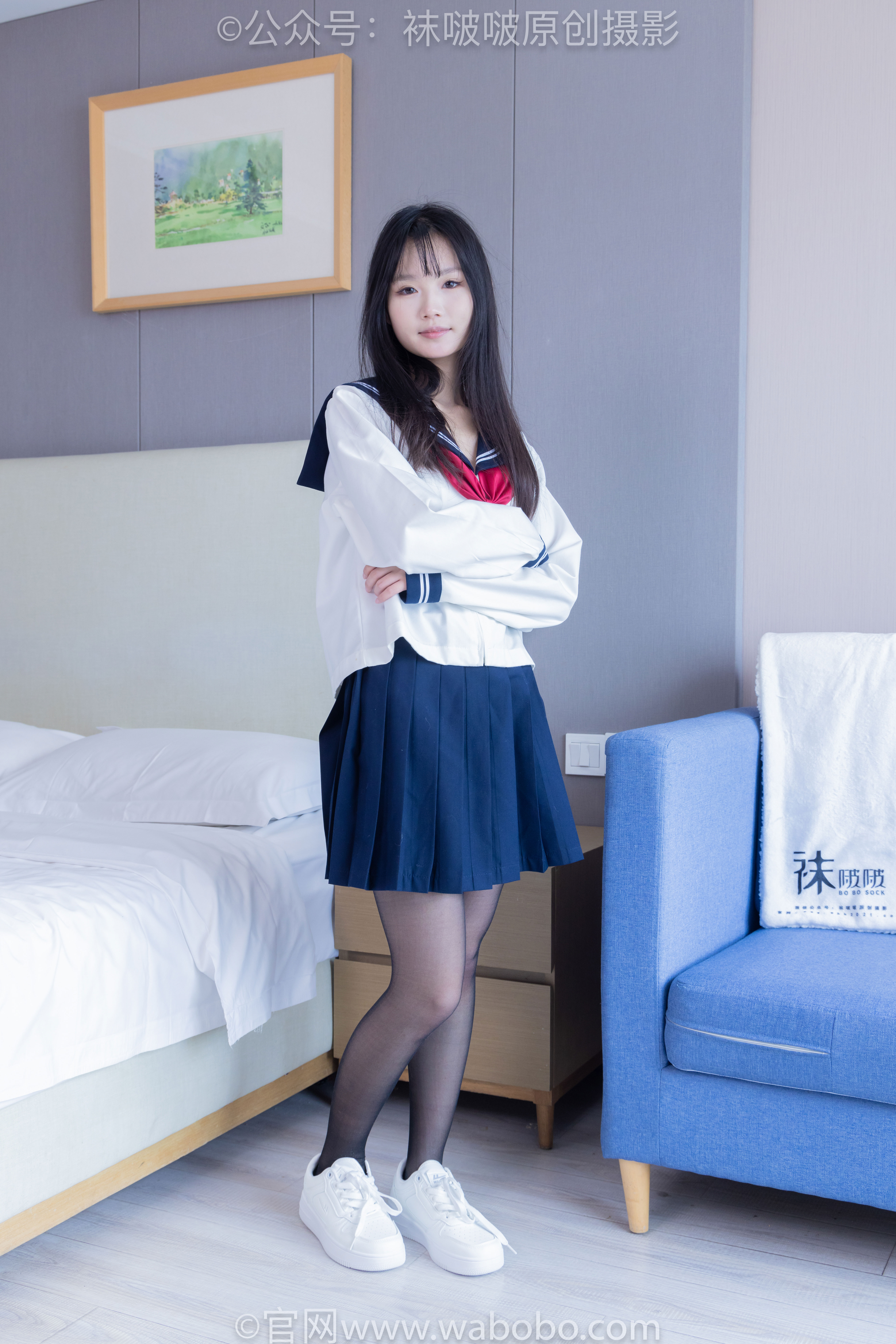 BoBoSocks袜啵啵 No.642 甜甜圈 - 过膝靴、板鞋、白棉袜、薄黑丝/(152P)