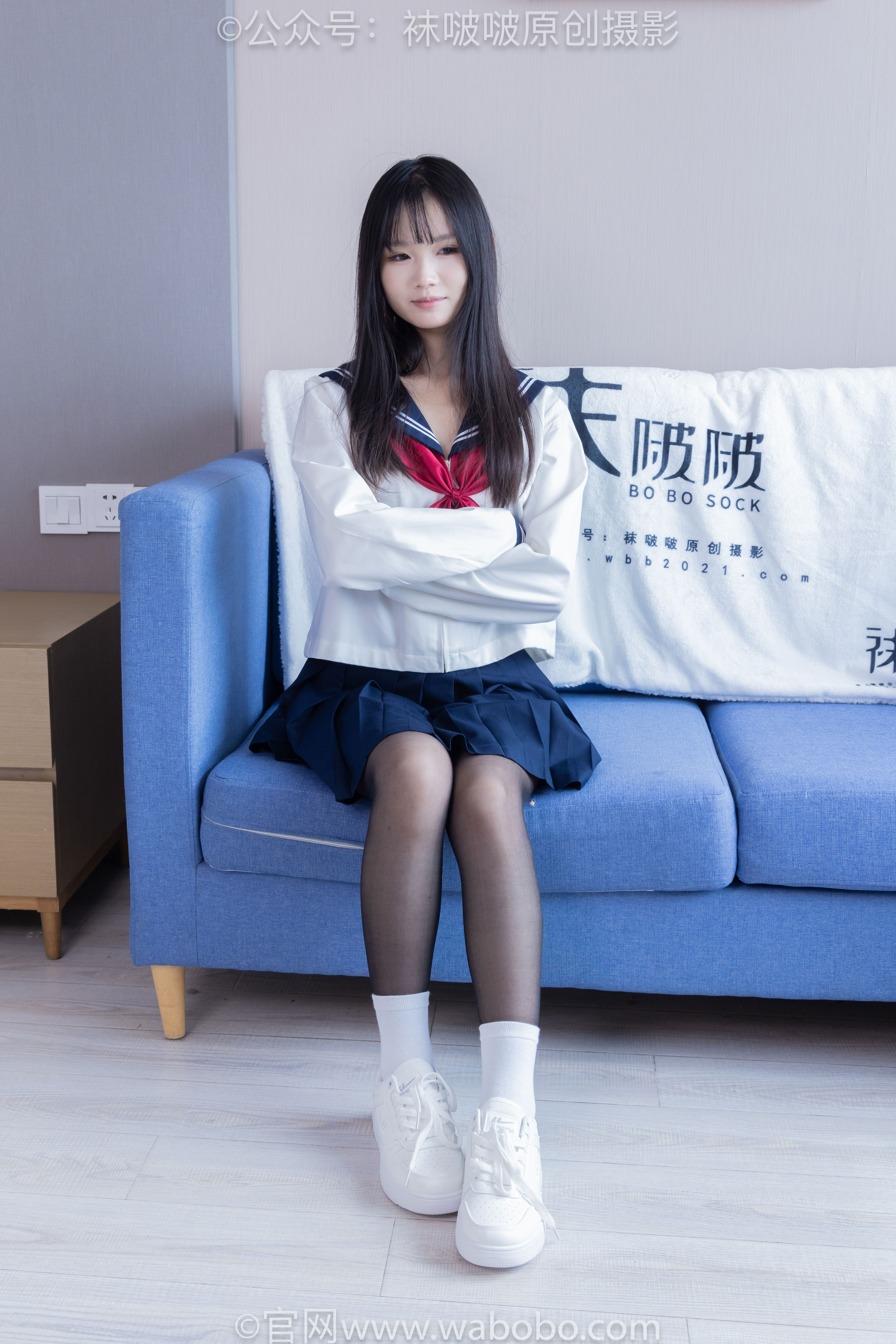 BoBoSocks袜啵啵 No.642 甜甜圈 - 过膝靴、板鞋、白棉袜、薄黑丝/(152P)
