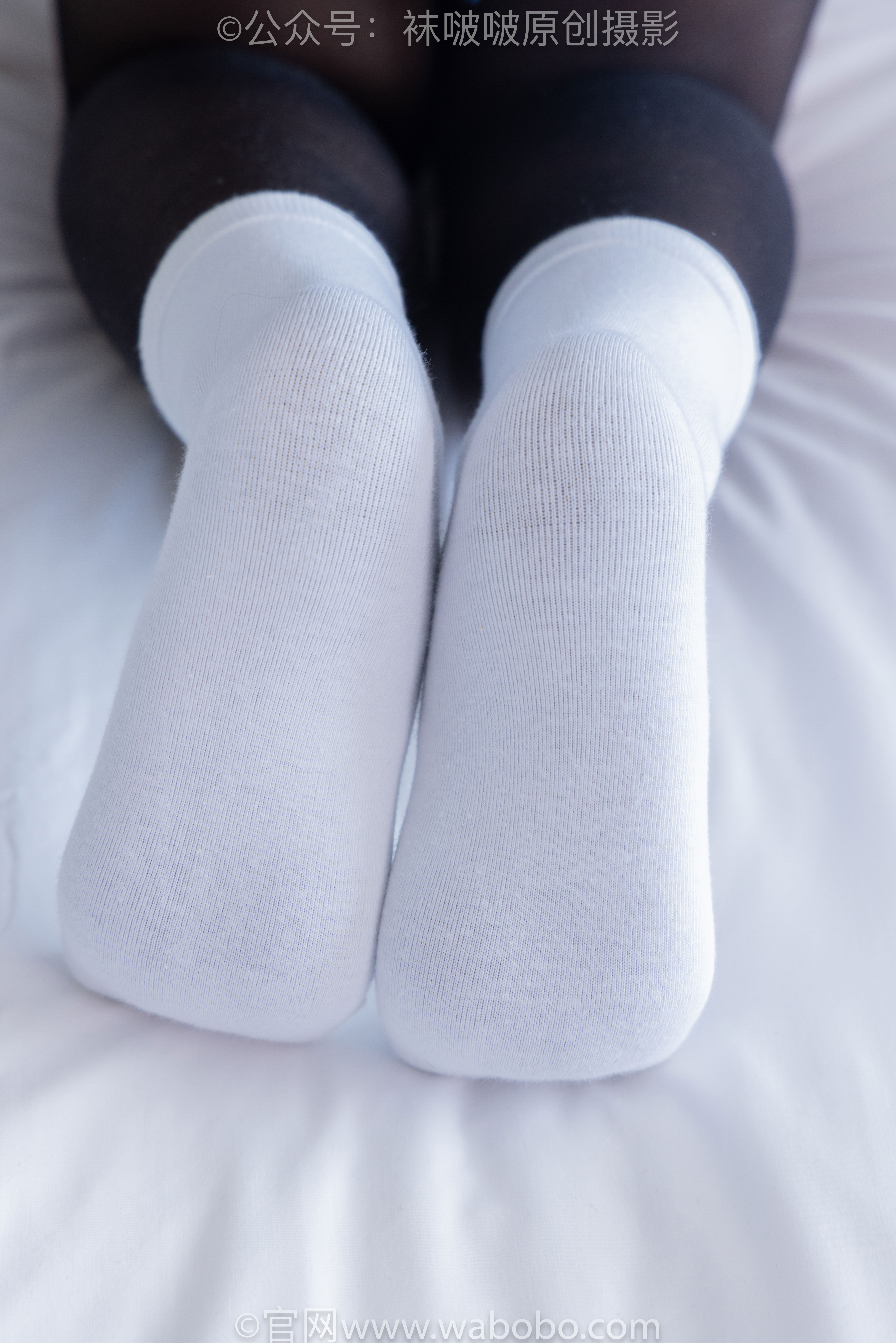BoBoSocks袜啵啵 No.642 甜甜圈 - 过膝靴、板鞋、白棉袜、薄黑丝/(152P)
