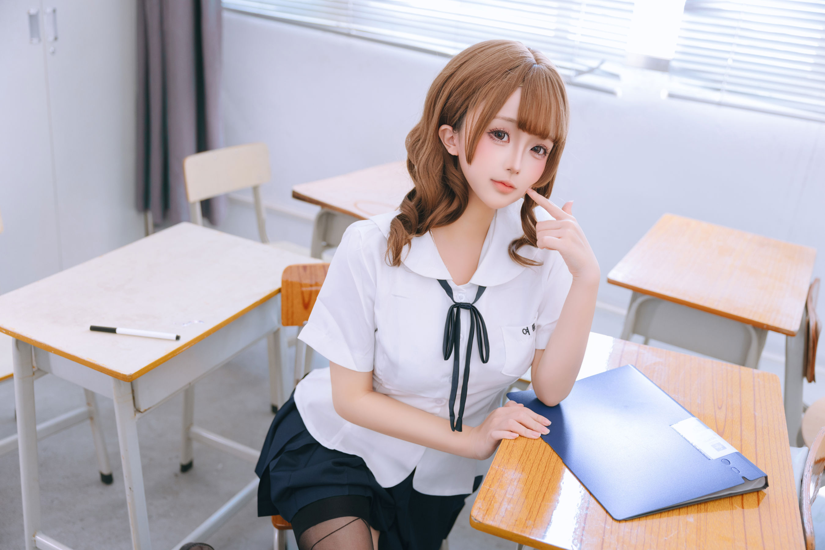 Cosplay日奈娇 - 心理委员/(80P)