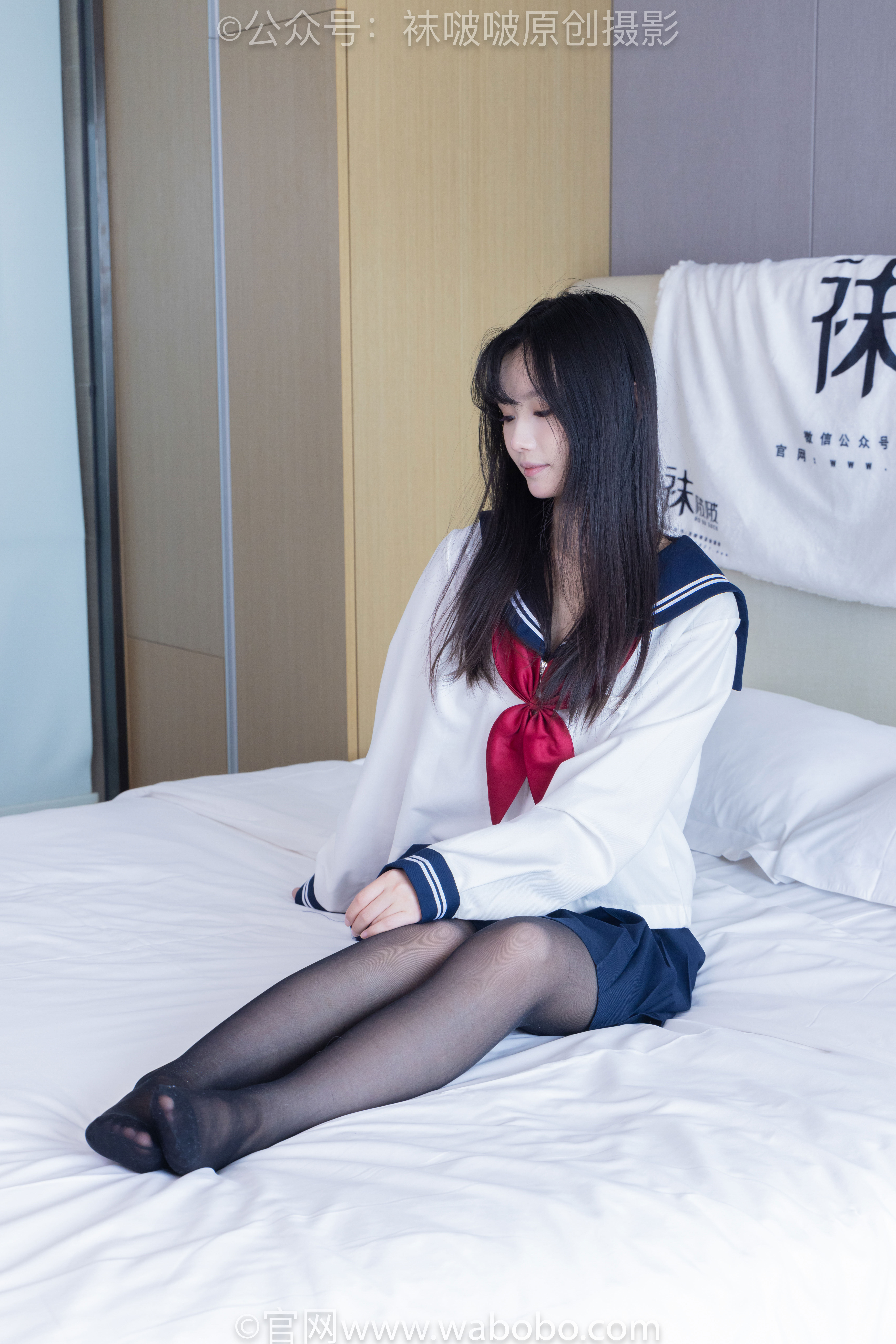 BoBoSocks袜啵啵 No.642 甜甜圈 - 过膝靴、板鞋、白棉袜、薄黑丝/(152P)