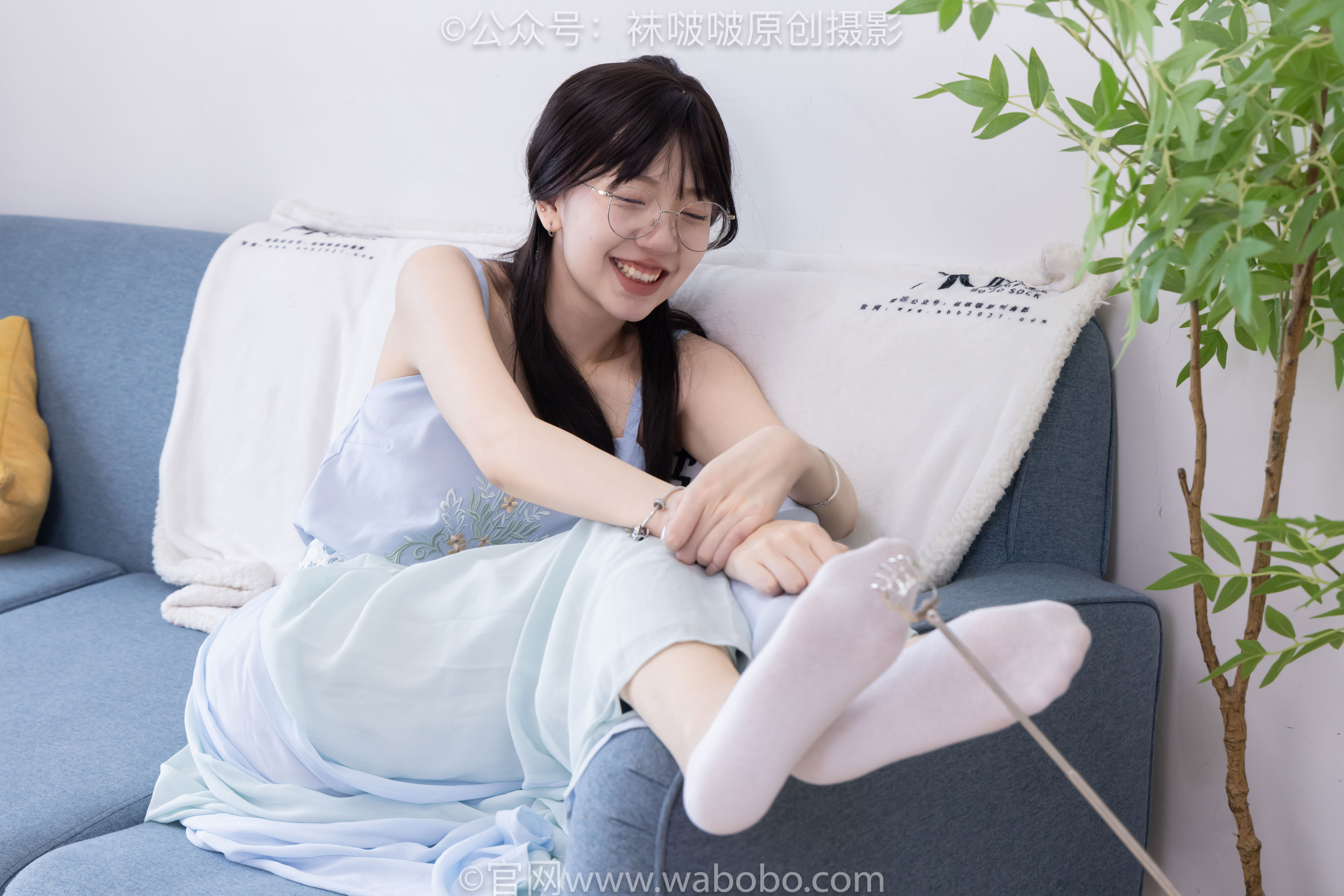 BoBoSocks袜啵啵 No.643 小甜豆 - 汉服、白船袜、薄肉丝、裸足/(164P)