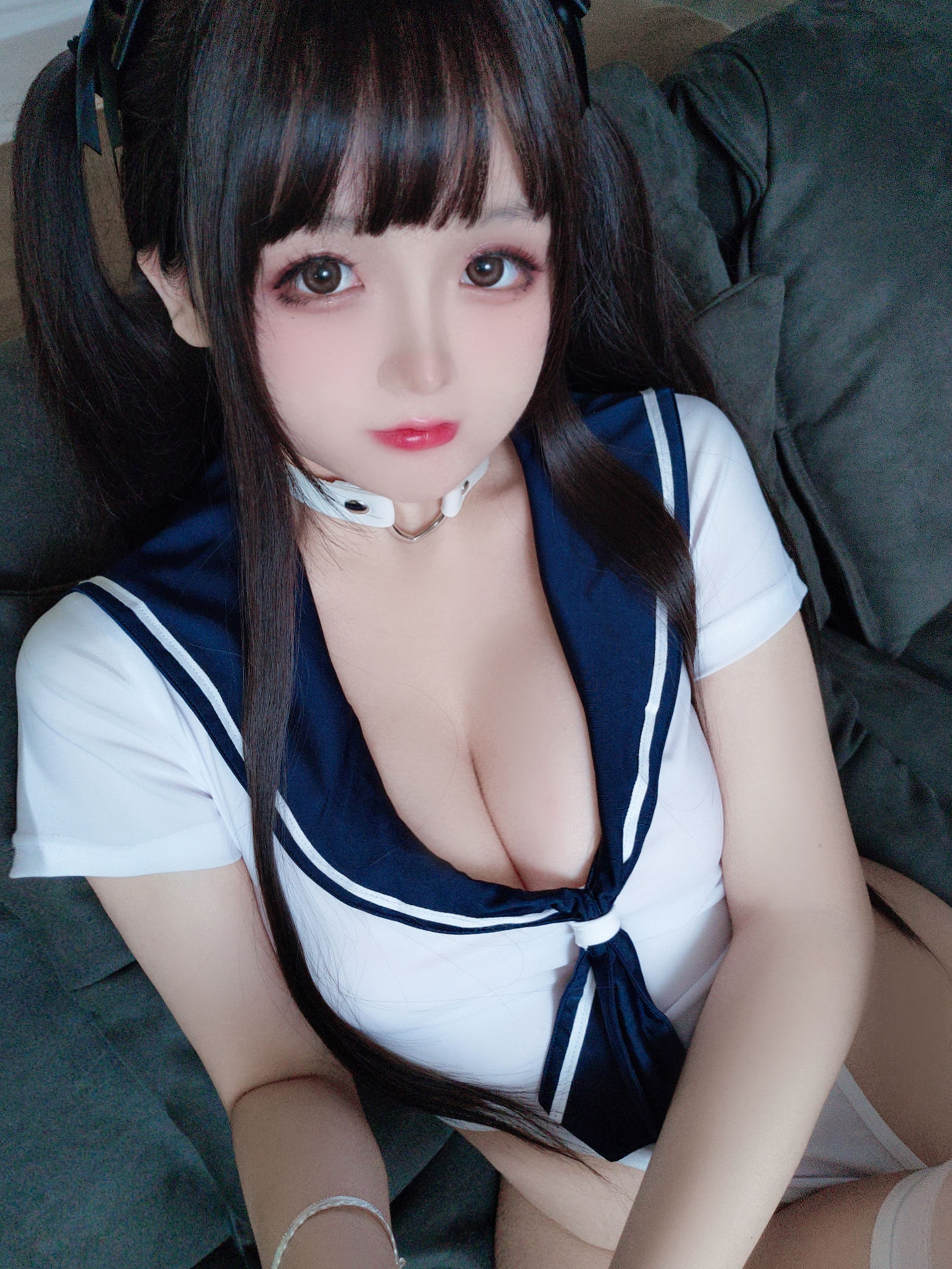 Cosplay日奈娇 - 制服学妹自拍/(45P)