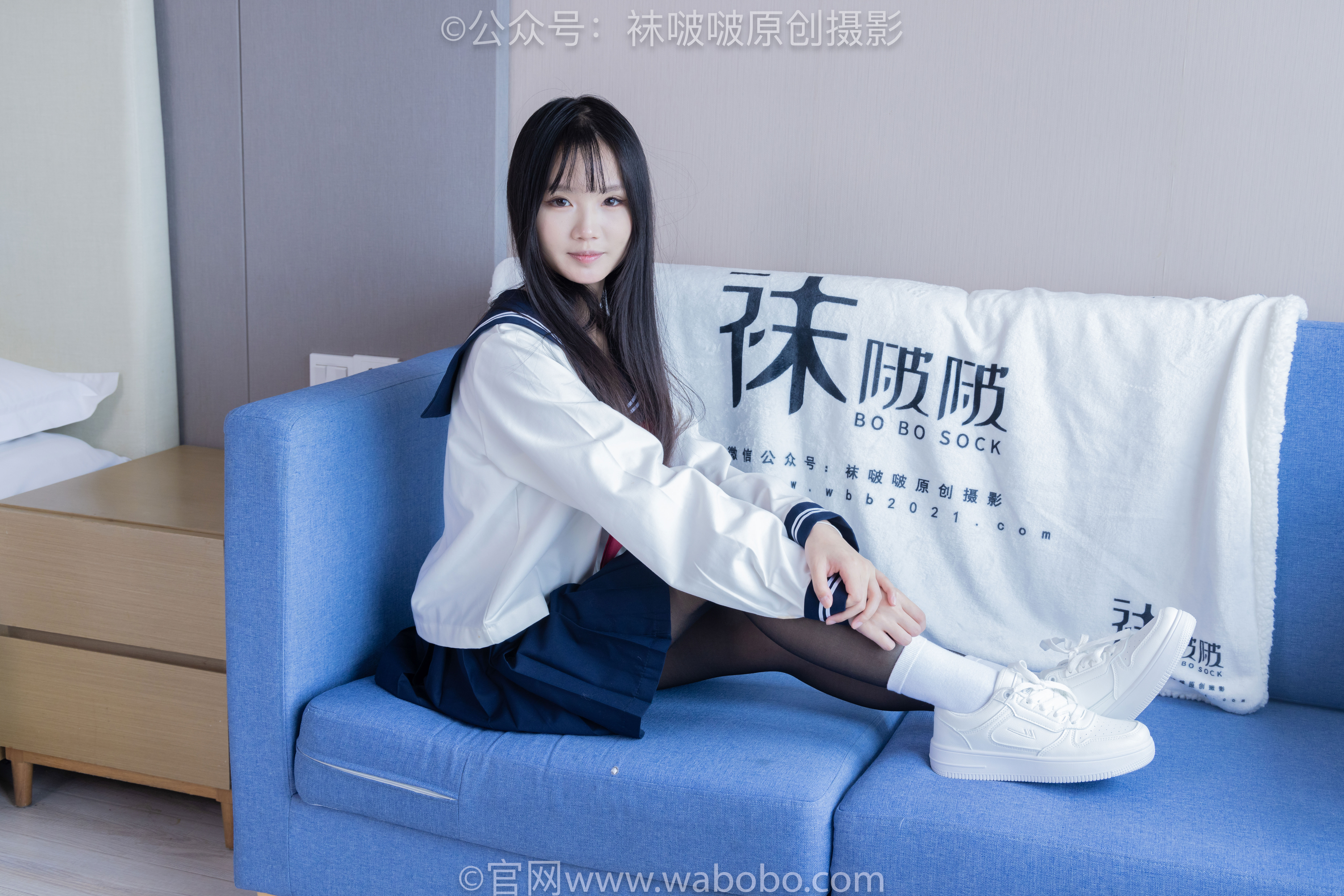 BoBoSocks袜啵啵 No.642 甜甜圈 - 过膝靴、板鞋、白棉袜、薄黑丝/(152P)