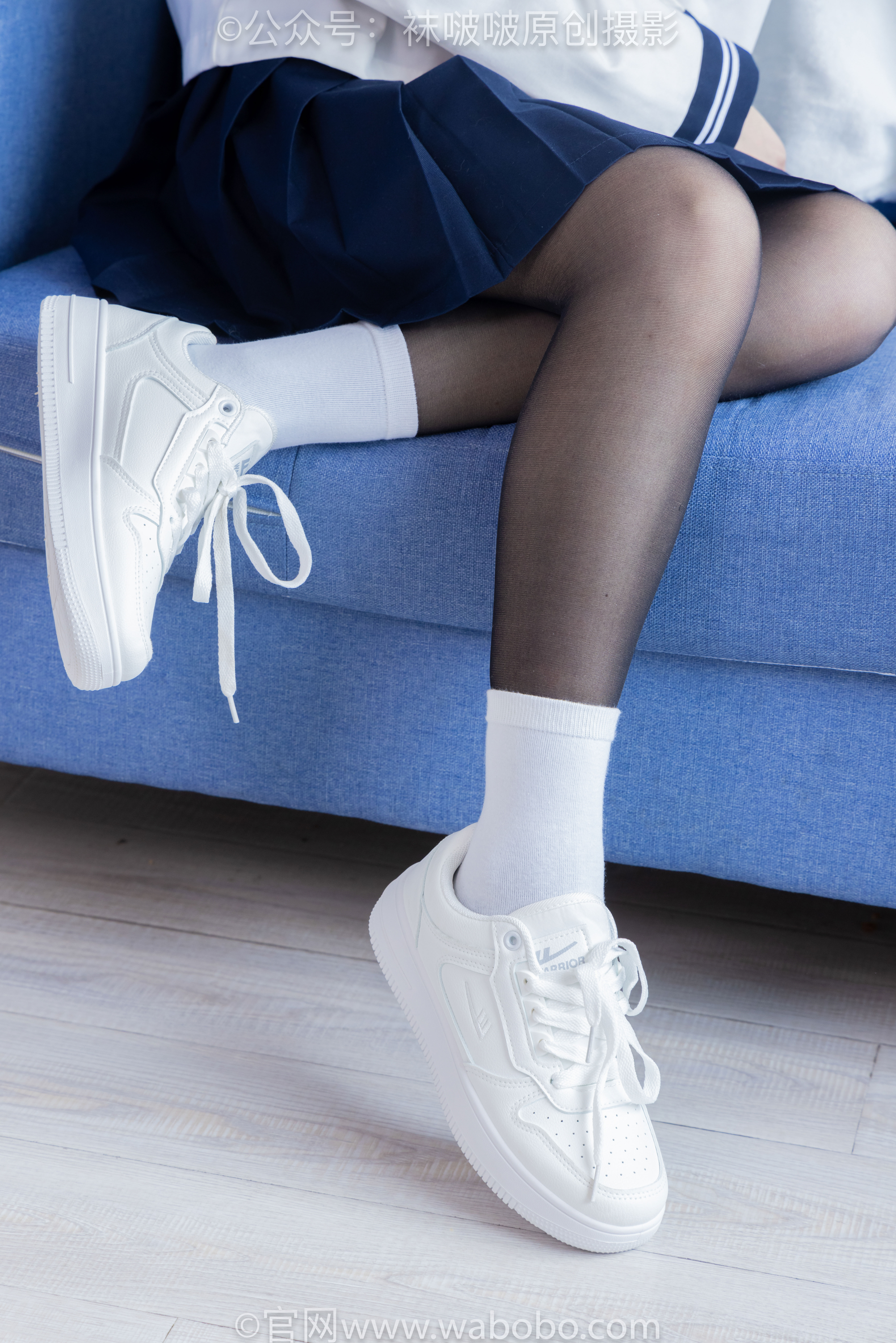 BoBoSocks袜啵啵 No.642 甜甜圈 - 过膝靴、板鞋、白棉袜、薄黑丝/(152P)
