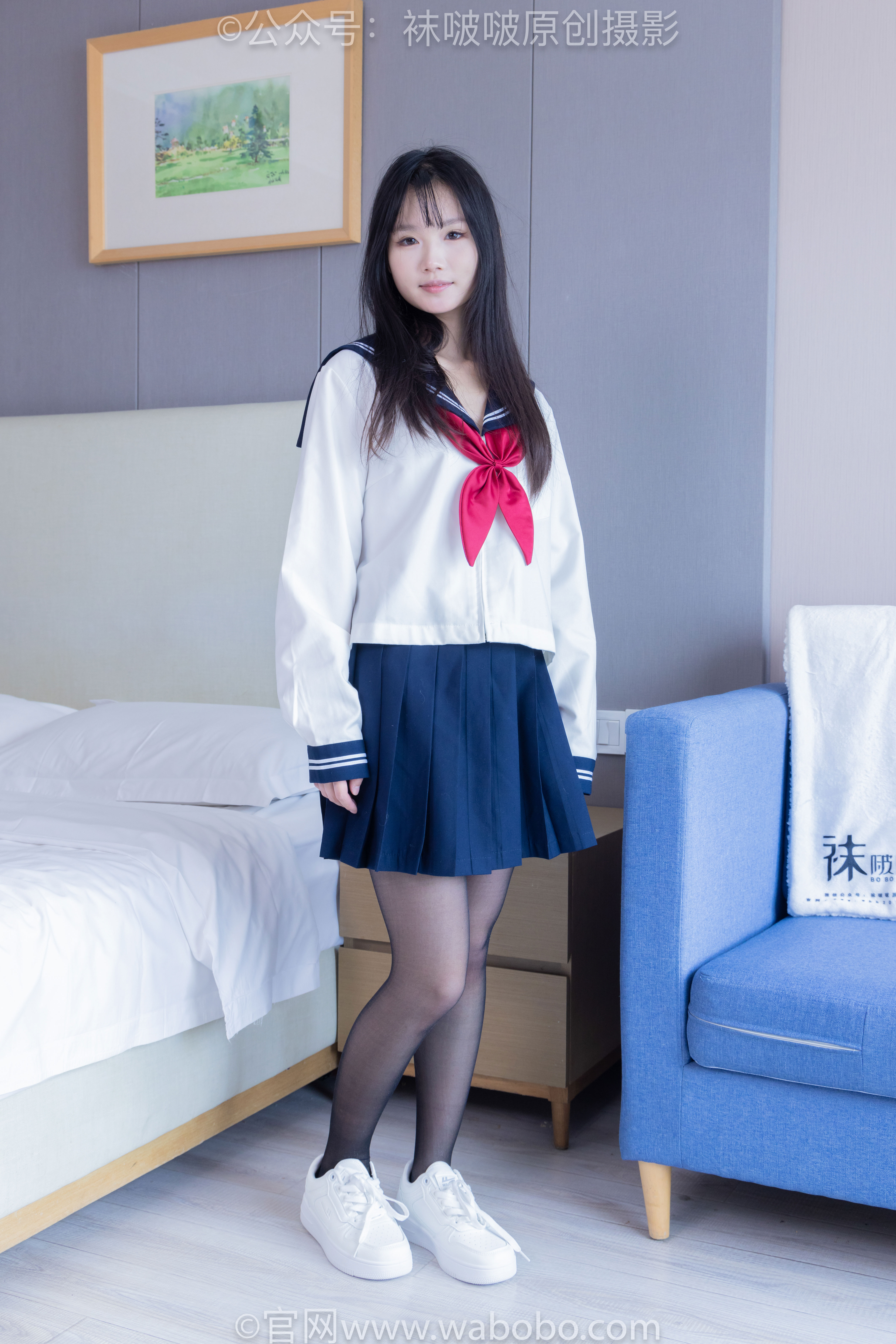 BoBoSocks袜啵啵 No.642 甜甜圈 - 过膝靴、板鞋、白棉袜、薄黑丝/(152P)