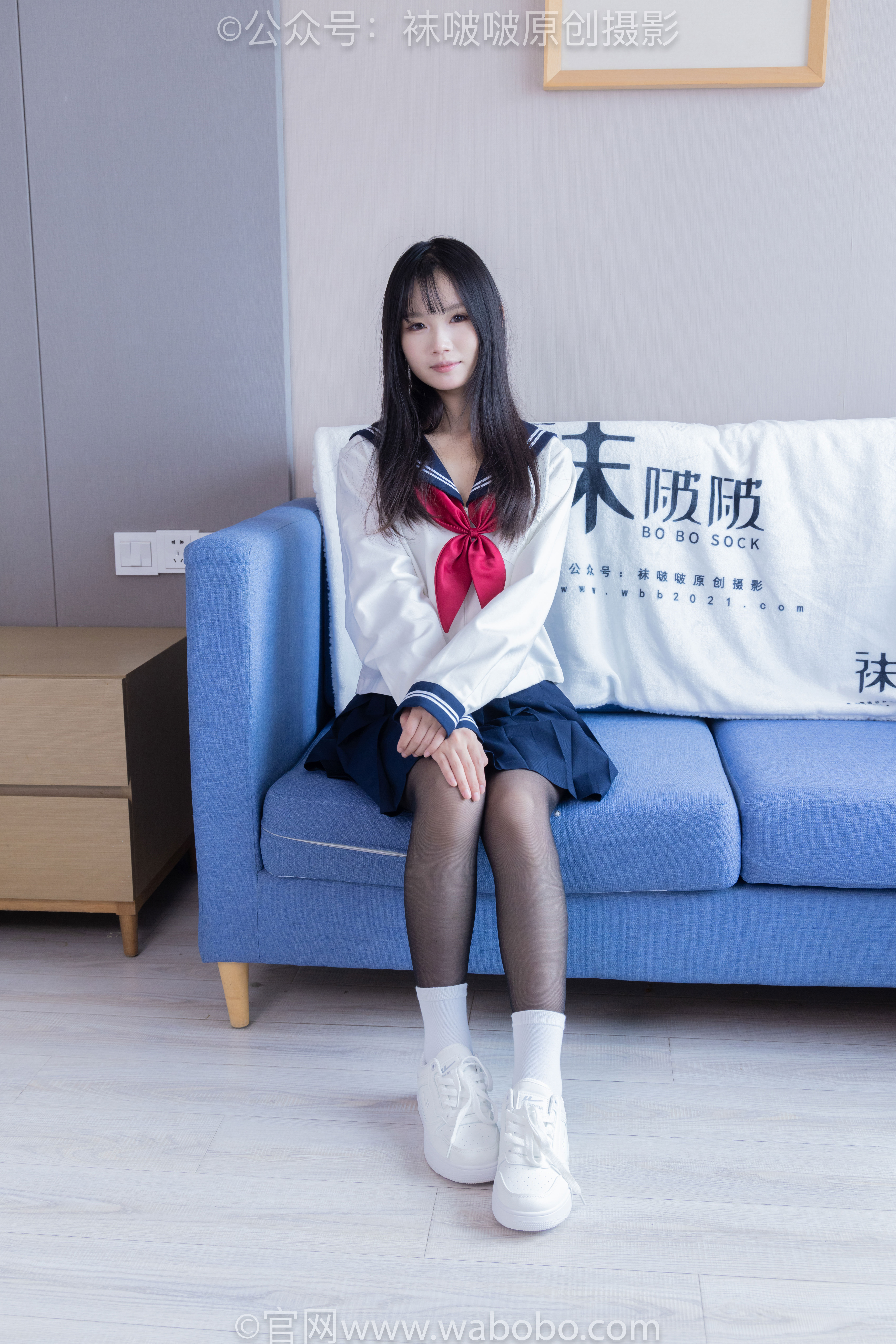 BoBoSocks袜啵啵 No.642 甜甜圈 - 过膝靴、板鞋、白棉袜、薄黑丝/(152P)