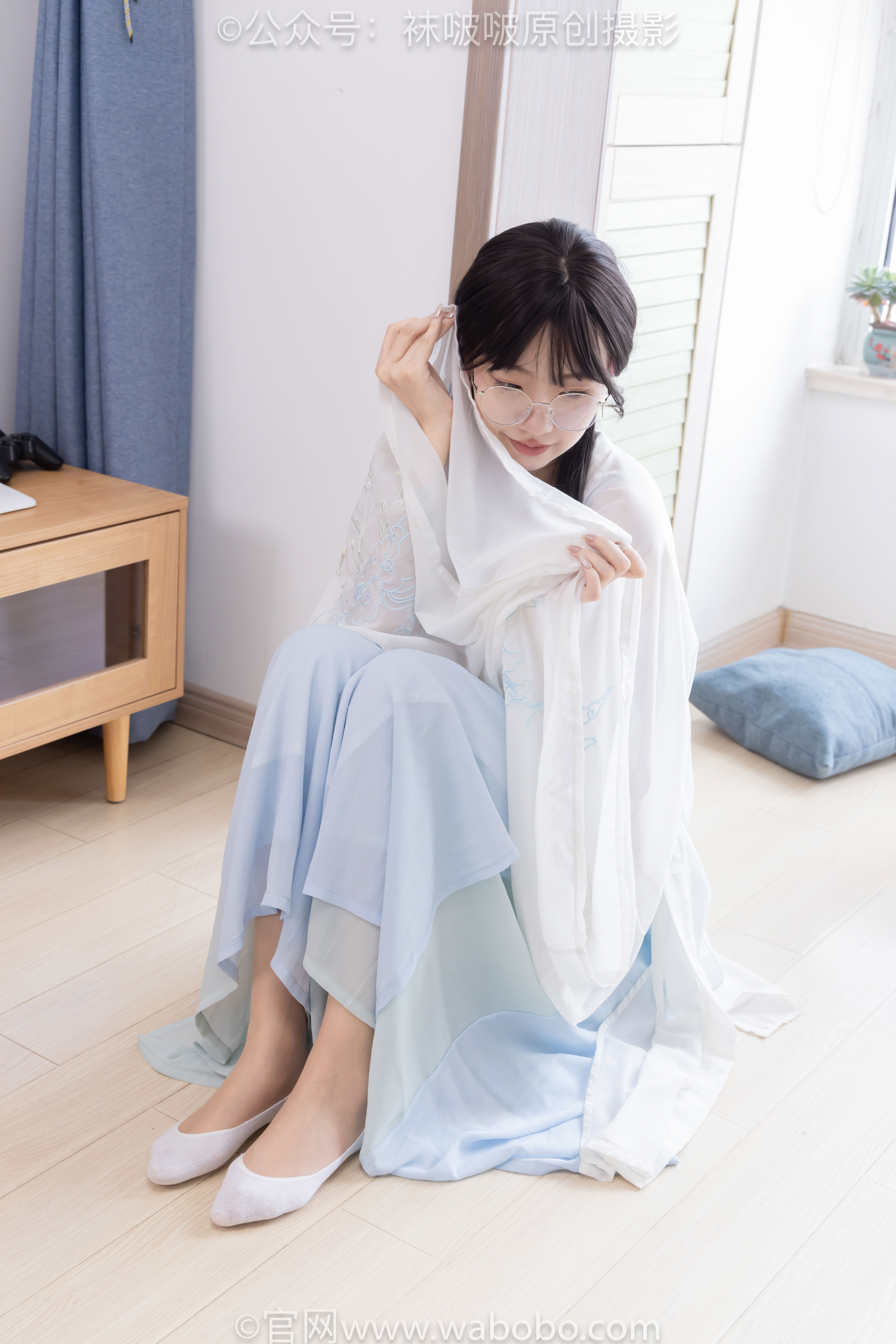 BoBoSocks袜啵啵 No.643 小甜豆 - 汉服、白船袜、薄肉丝、裸足/(164P)