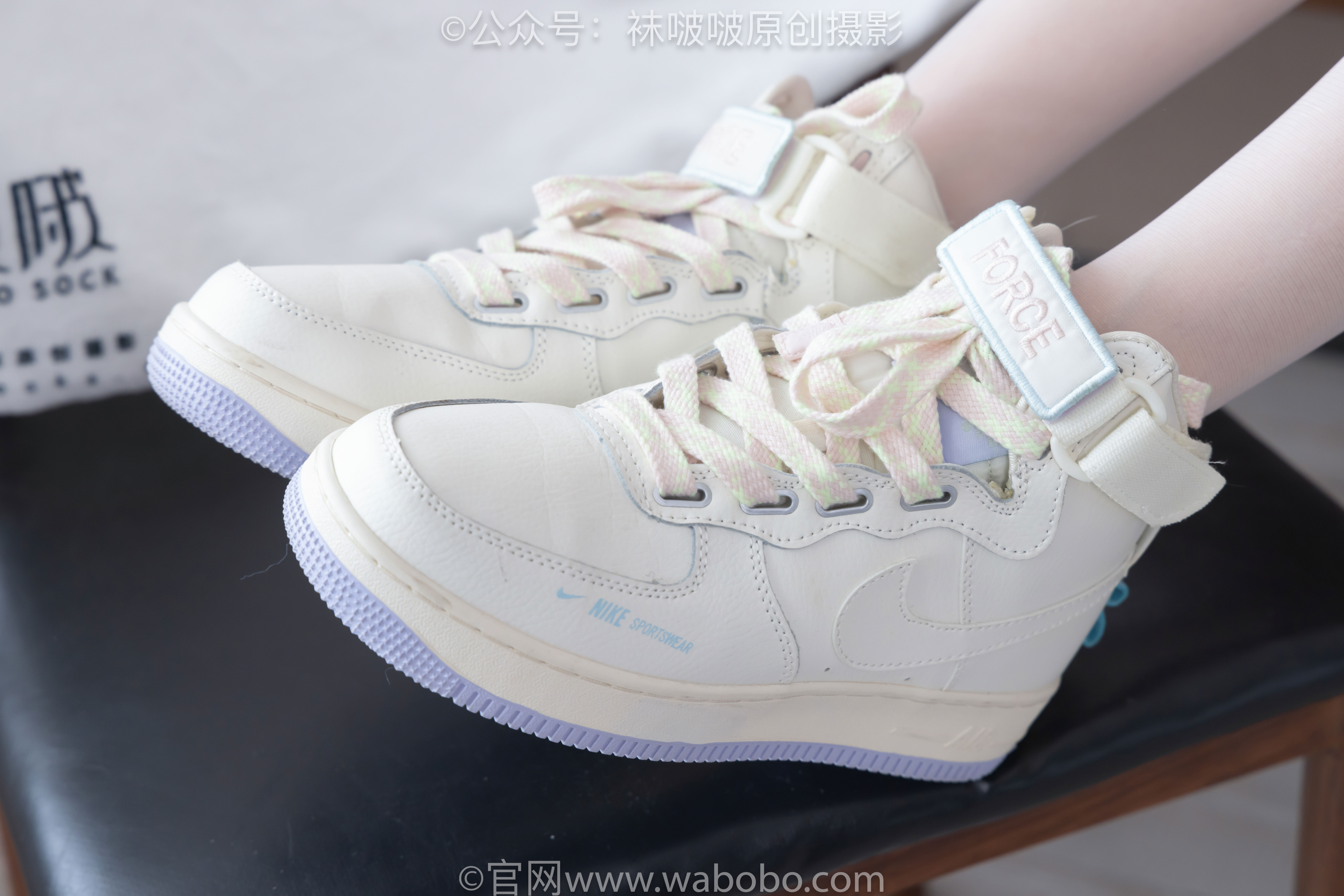 BoBoSocks袜啵啵 No.644 稚予 - 板鞋、拖鞋、薄白丝、五指薄灰丝/(147P)