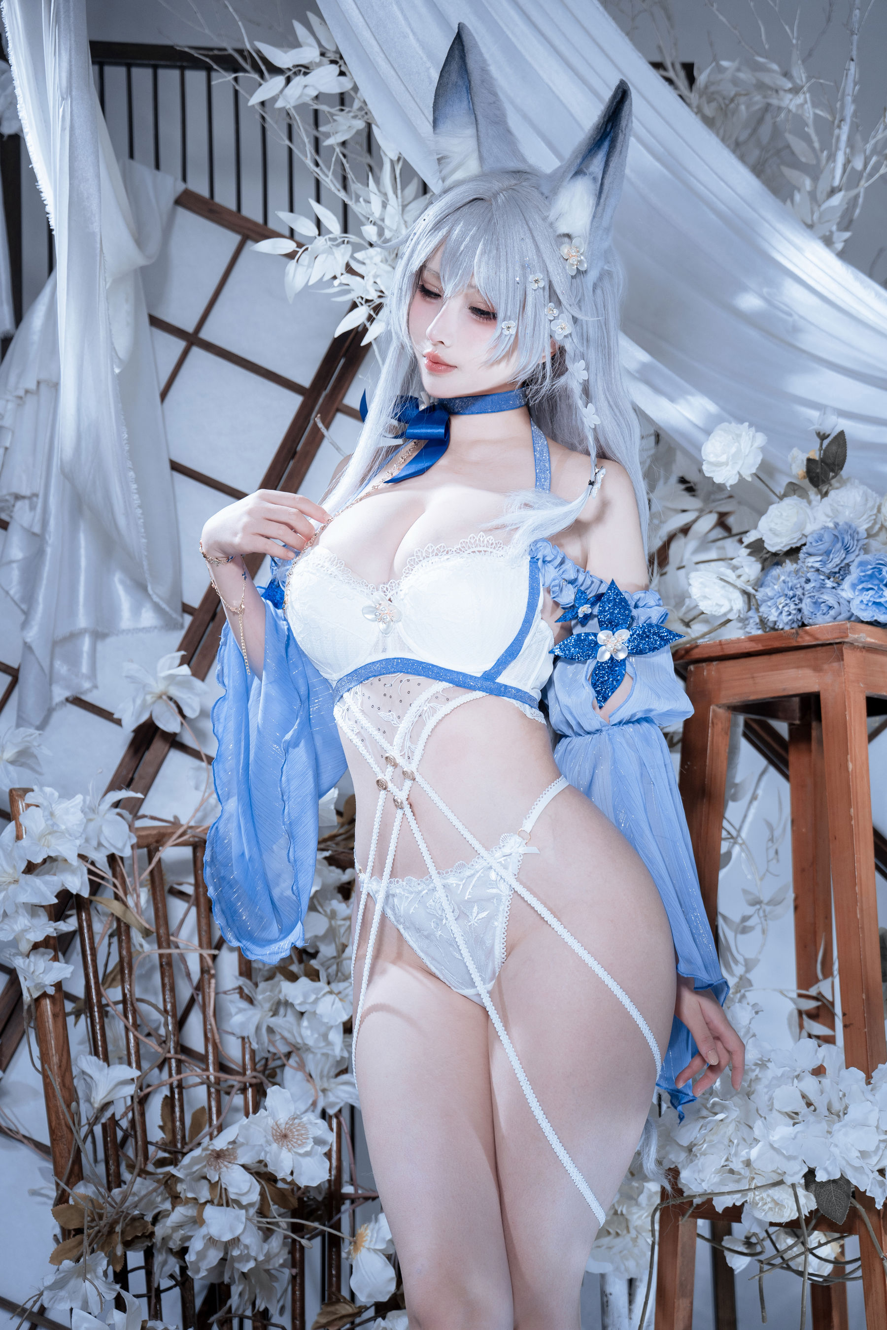 COS福利rioko凉凉子 - 信浓水夏/(25P)