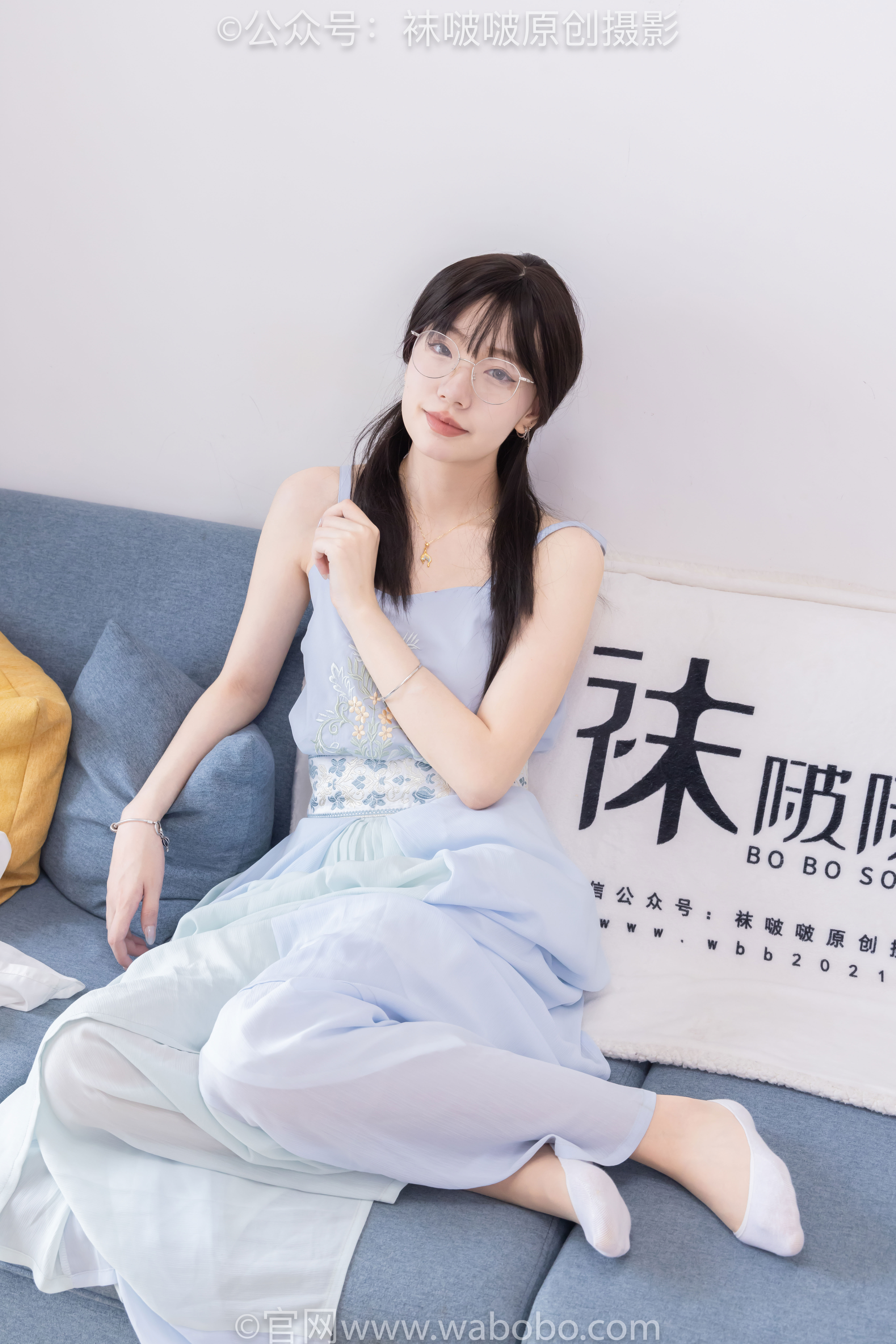BoBoSocks袜啵啵 No.643 小甜豆 - 汉服、白船袜、薄肉丝、裸足/(164P)