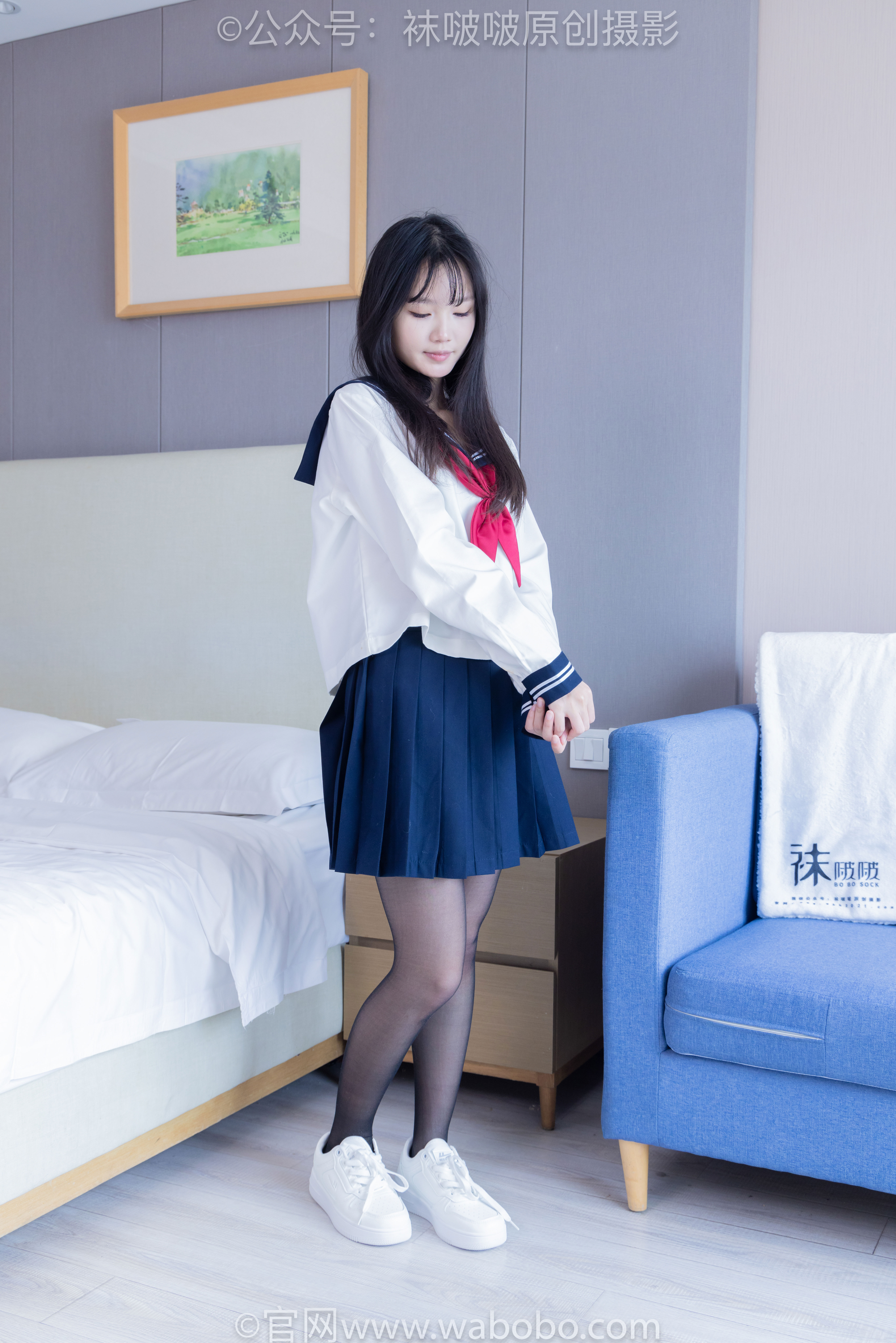 BoBoSocks袜啵啵 No.642 甜甜圈 - 过膝靴、板鞋、白棉袜、薄黑丝/(152P)