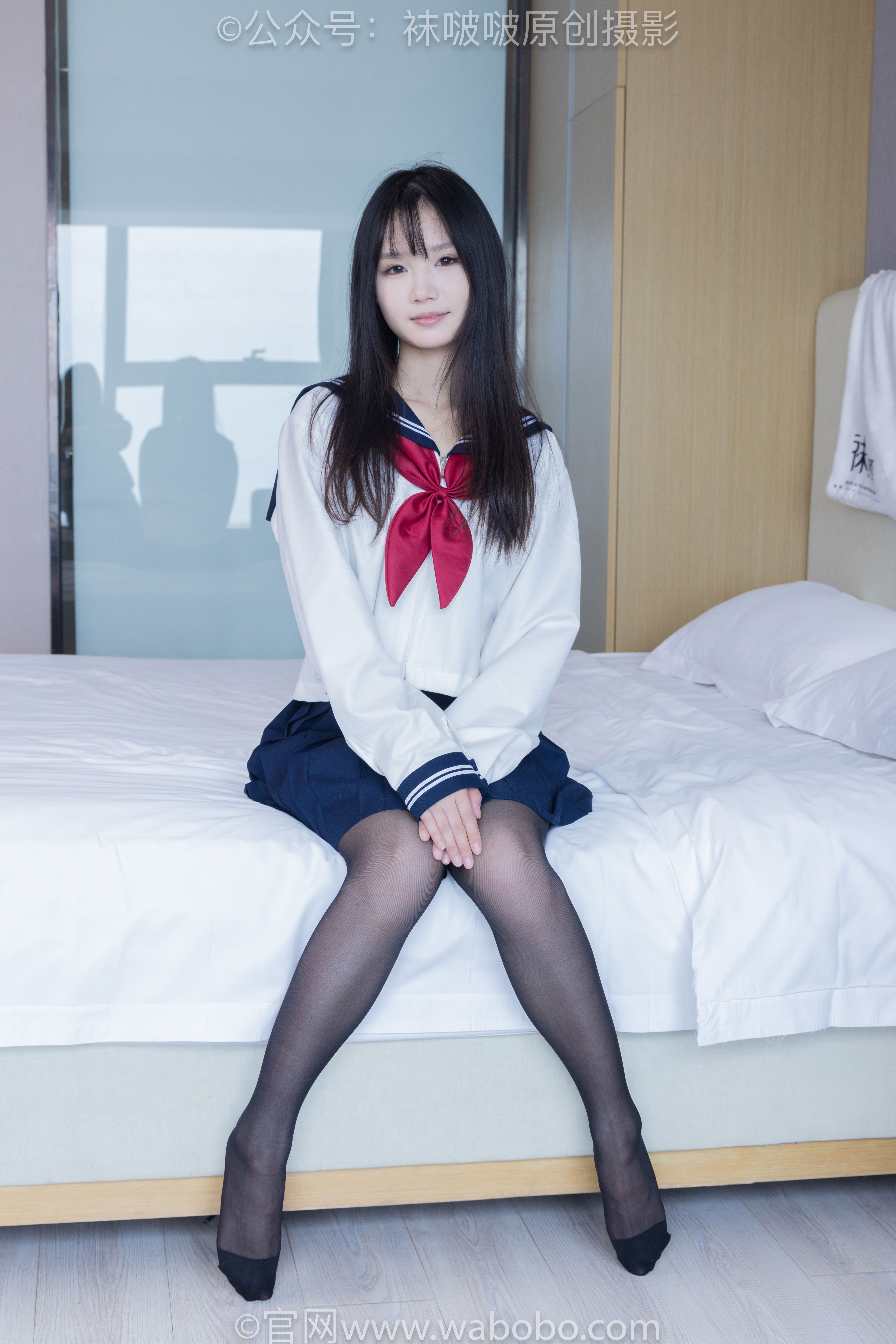 BoBoSocks袜啵啵 No.642 甜甜圈 - 过膝靴、板鞋、白棉袜、薄黑丝/(152P)