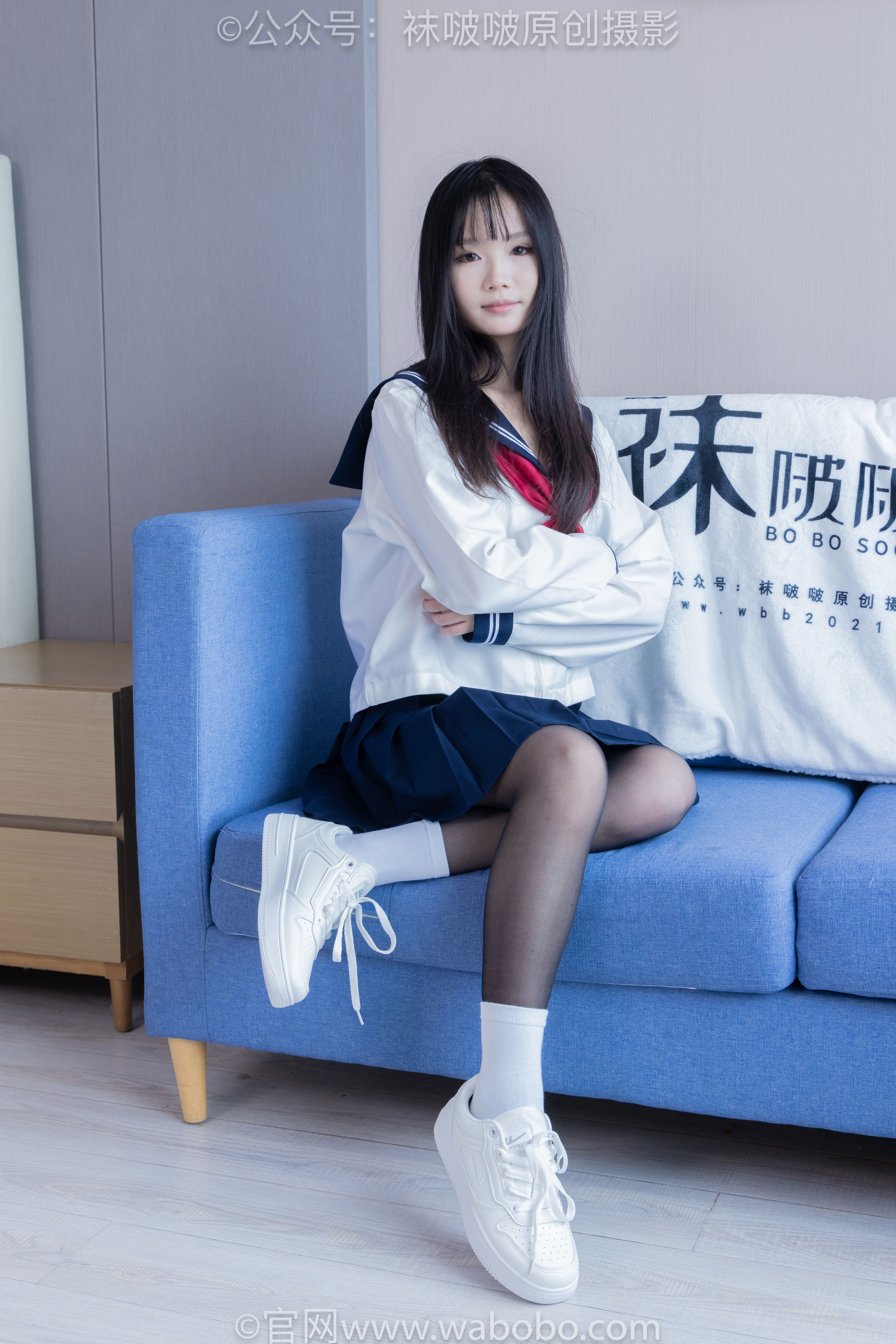 BoBoSocks袜啵啵 No.642 甜甜圈 - 过膝靴、板鞋、白棉袜、薄黑丝/(152P)