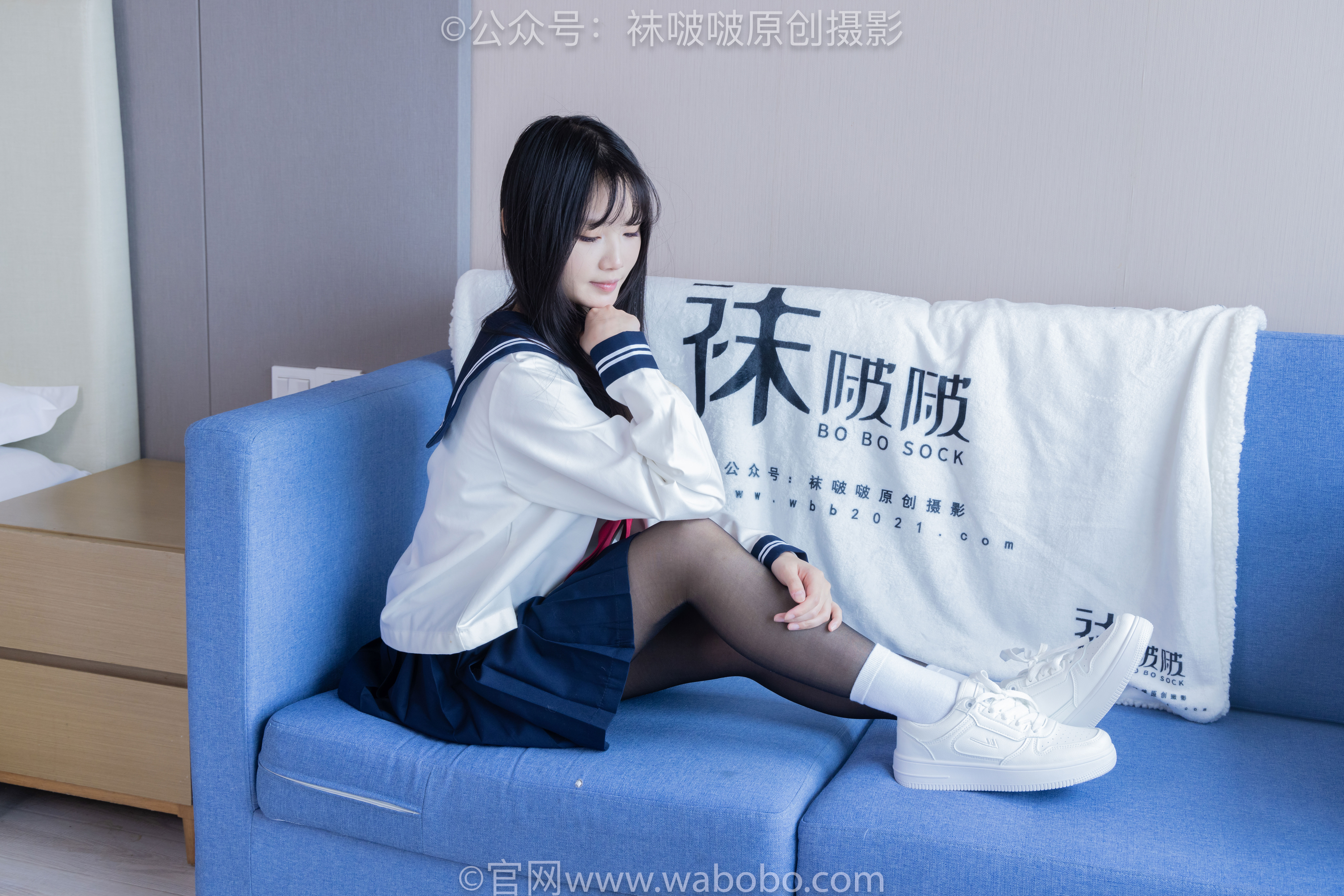 BoBoSocks袜啵啵 No.642 甜甜圈 - 过膝靴、板鞋、白棉袜、薄黑丝/(152P)