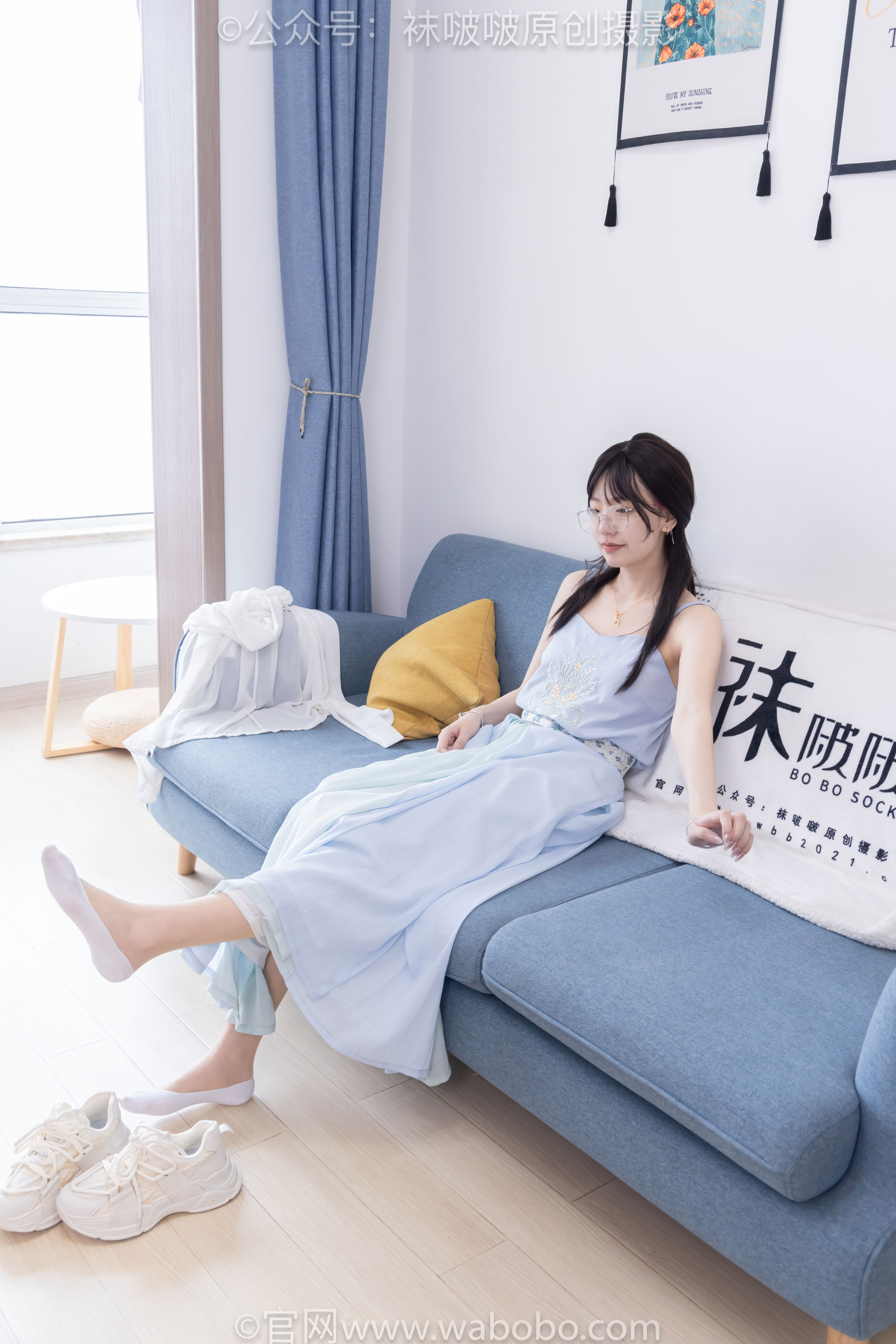 BoBoSocks袜啵啵 No.643 小甜豆 - 汉服、白船袜、薄肉丝、裸足/(164P)