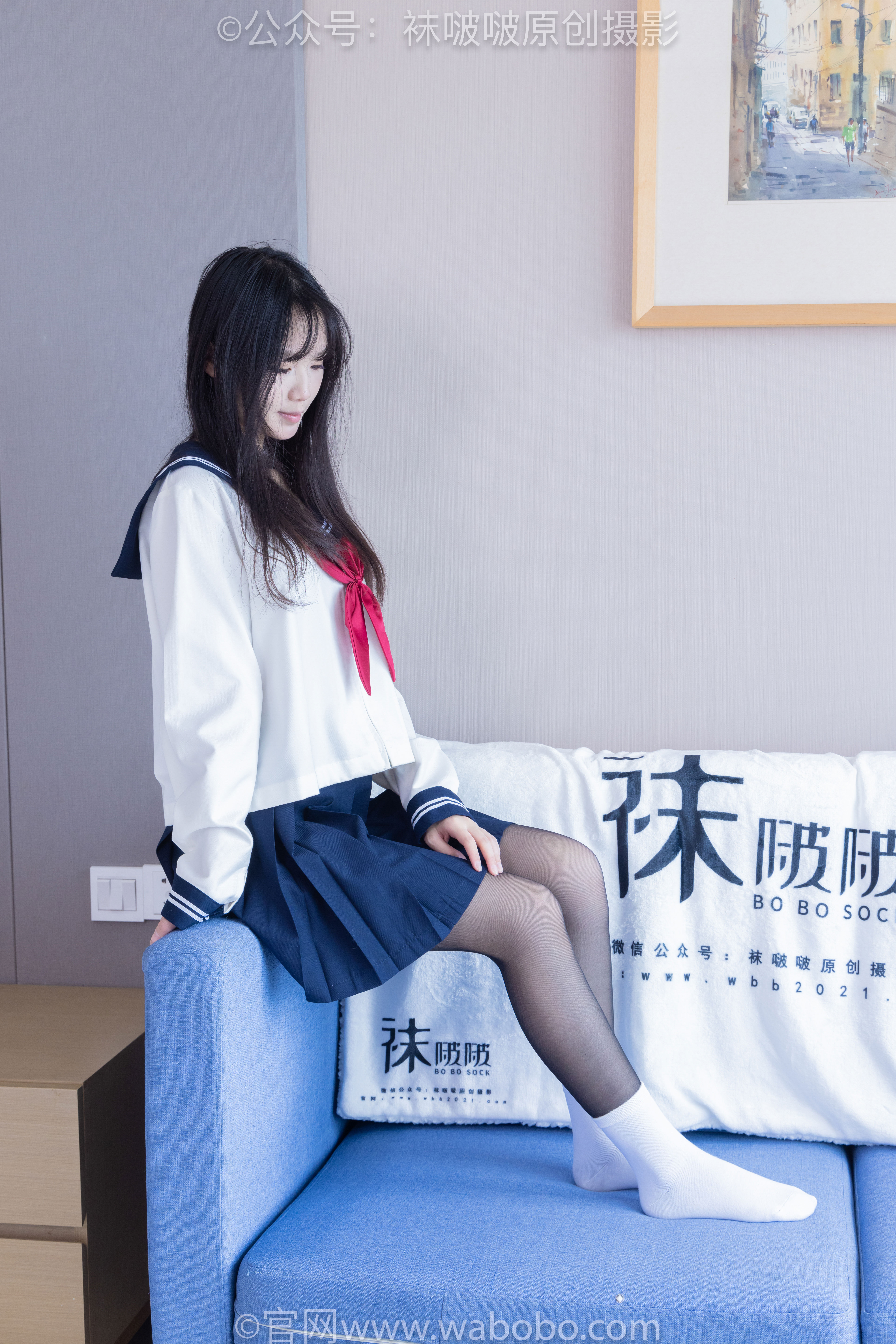 BoBoSocks袜啵啵 No.642 甜甜圈 - 过膝靴、板鞋、白棉袜、薄黑丝/(152P)