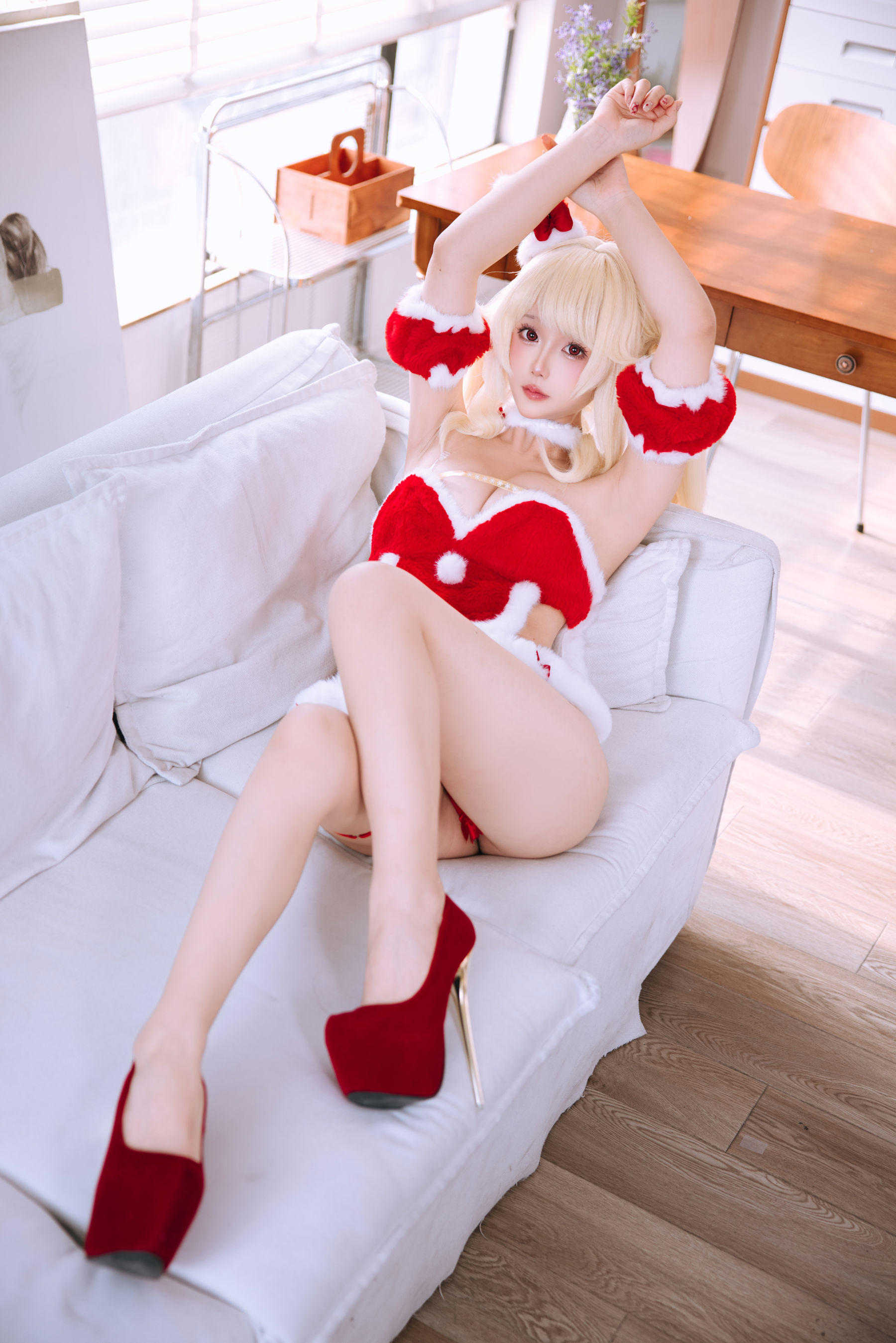 Cosplay日奈娇 - 圣诞日/(184P)