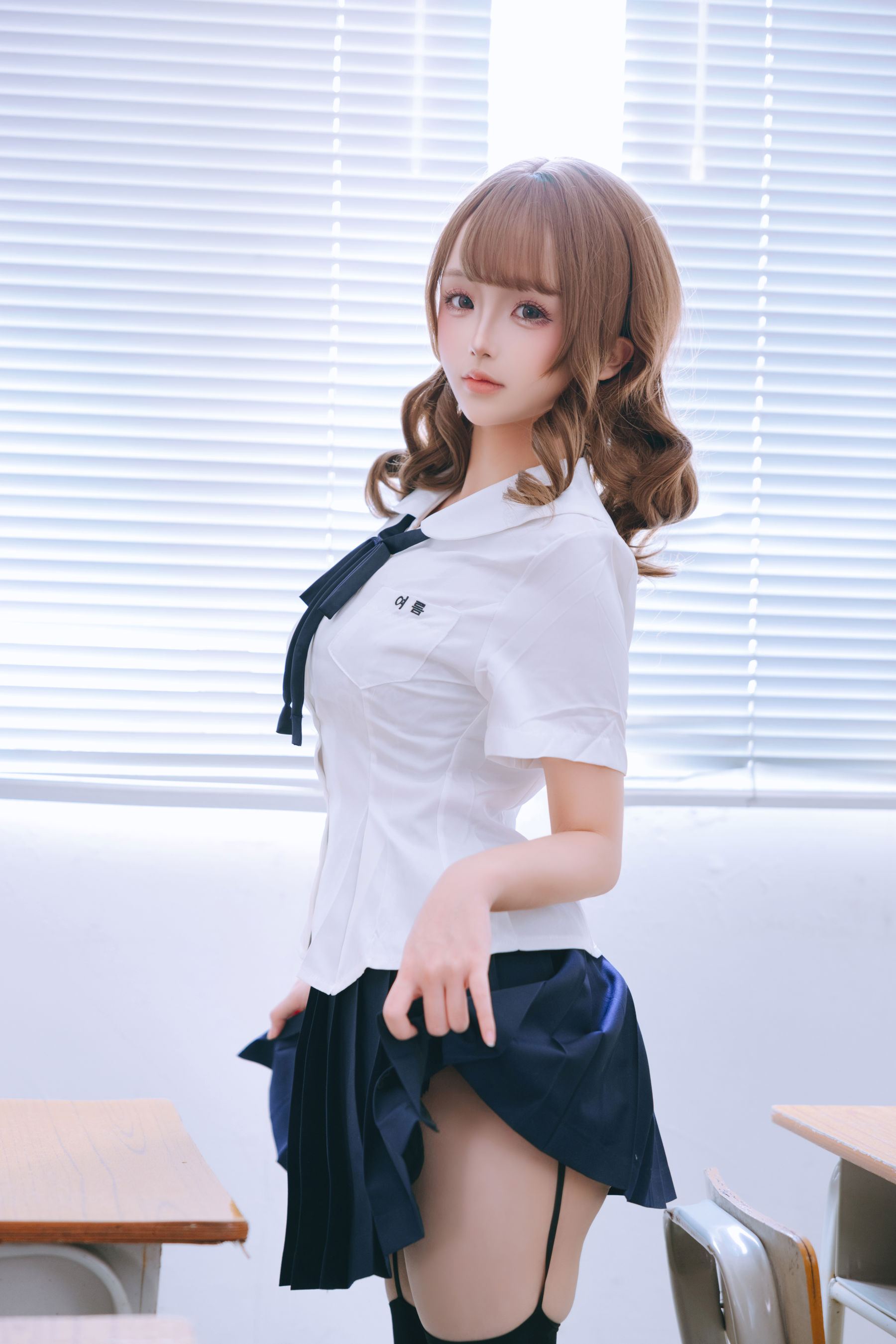 Cosplay日奈娇 - 心理委员/(80P)