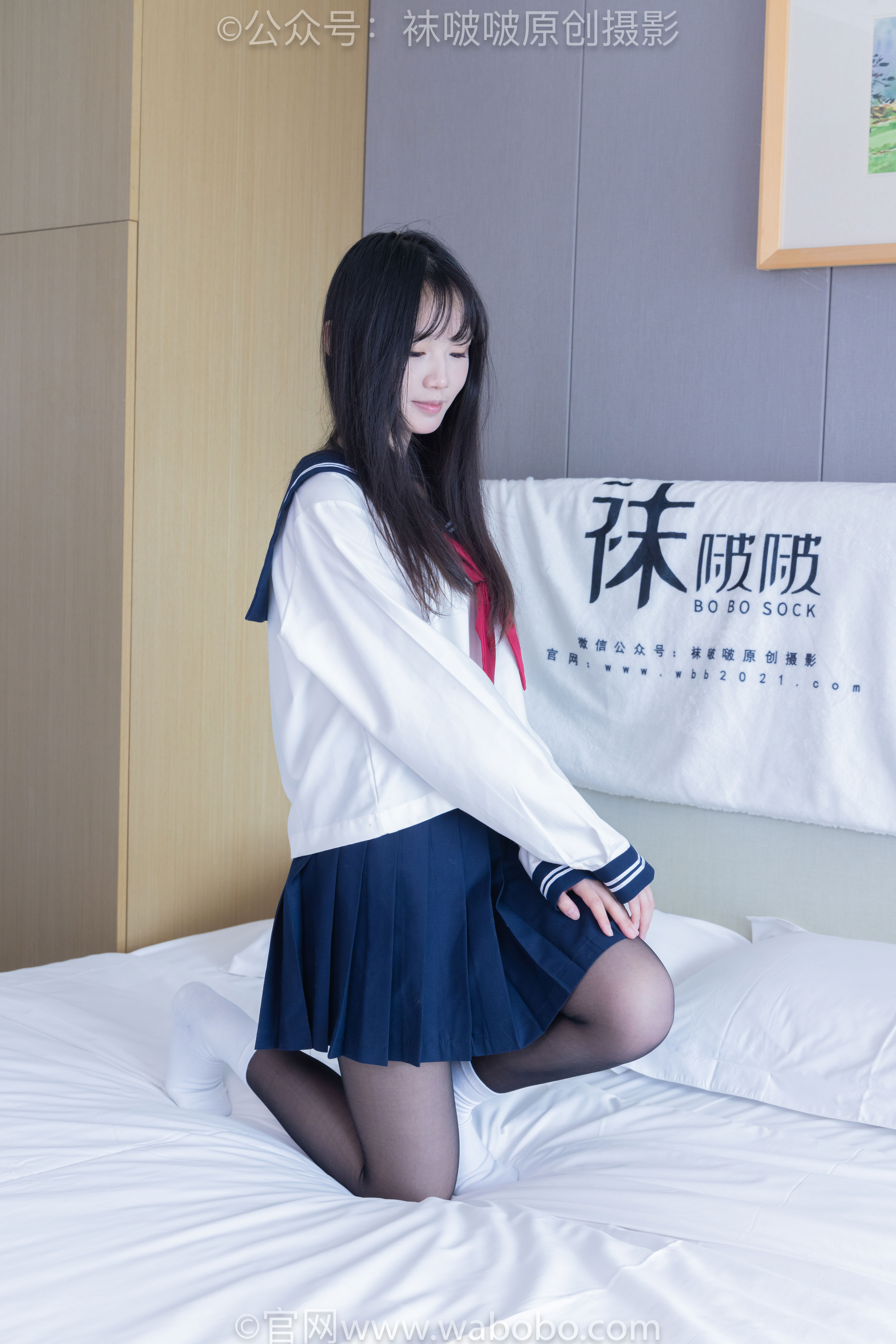 BoBoSocks袜啵啵 No.642 甜甜圈 - 过膝靴、板鞋、白棉袜、薄黑丝/(152P)