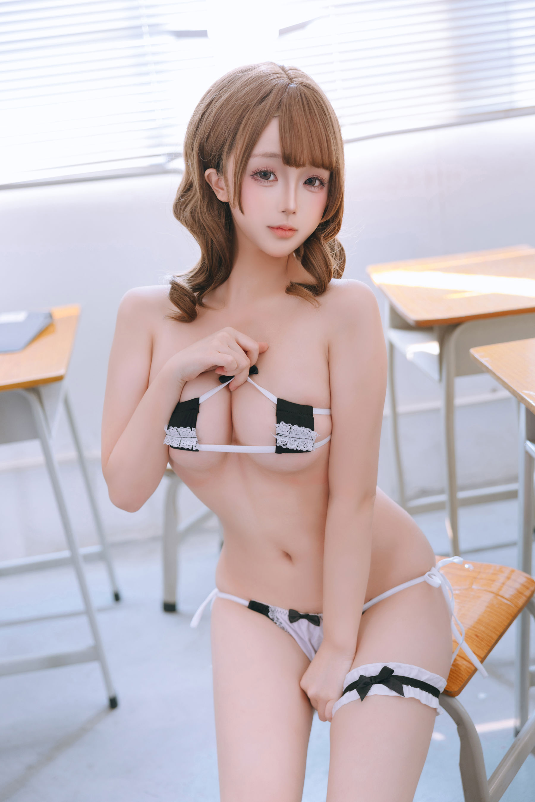 Cosplay日奈娇 - 心理委员/(80P)