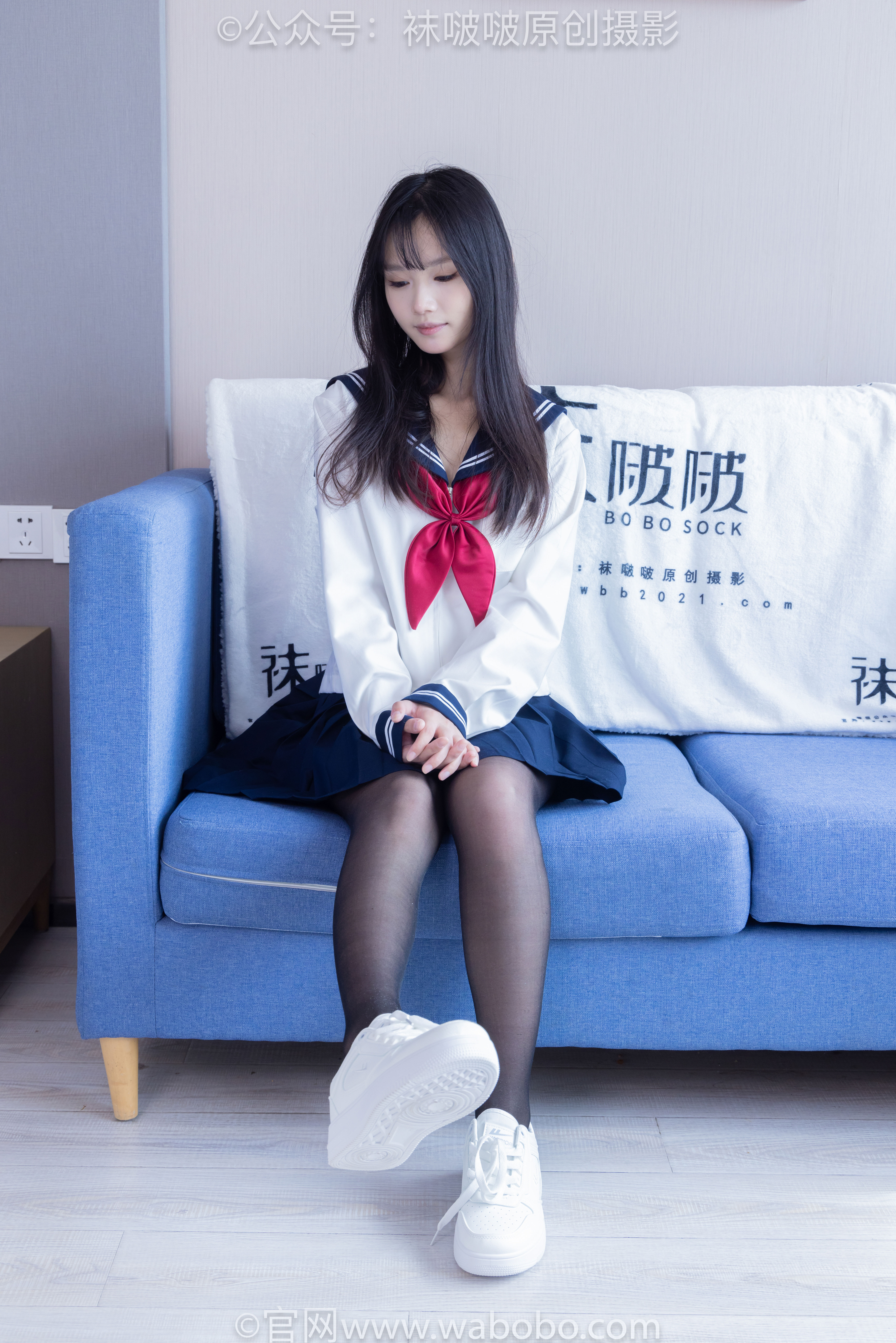 BoBoSocks袜啵啵 No.642 甜甜圈 - 过膝靴、板鞋、白棉袜、薄黑丝/(152P)
