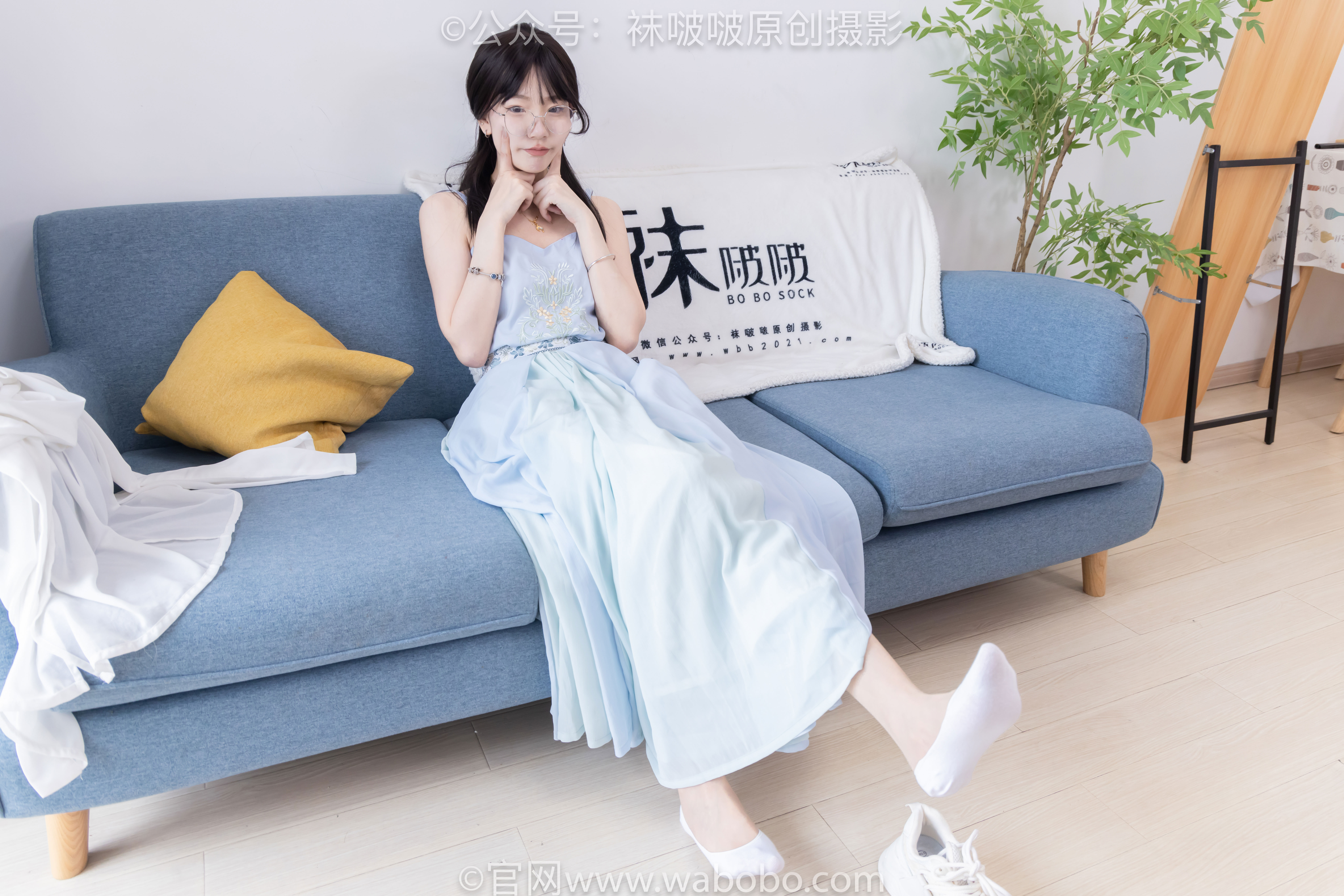 BoBoSocks袜啵啵 No.643 小甜豆 - 汉服、白船袜、薄肉丝、裸足/(164P)