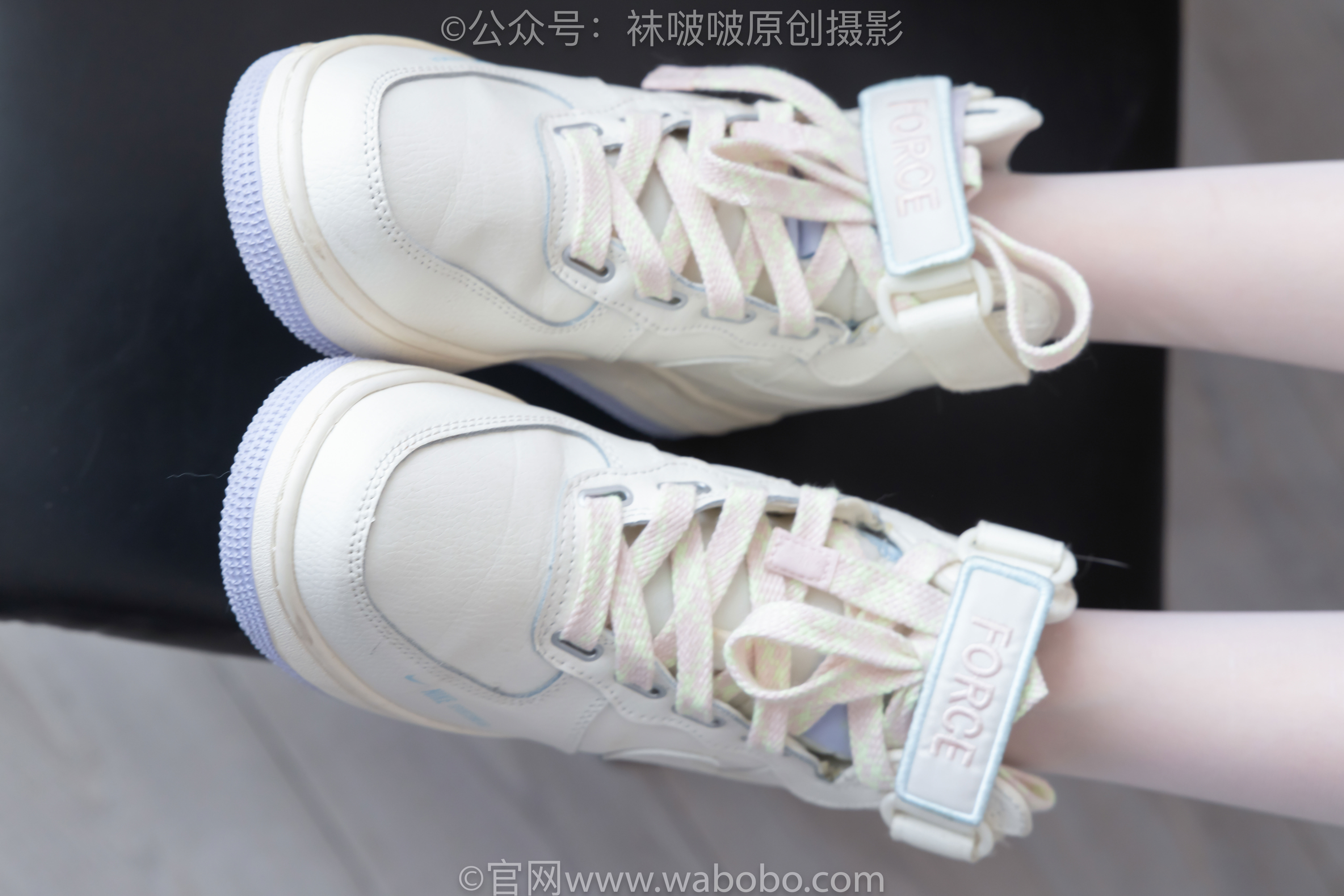 BoBoSocks袜啵啵 No.644 稚予 - 板鞋、拖鞋、薄白丝、五指薄灰丝/(147P)