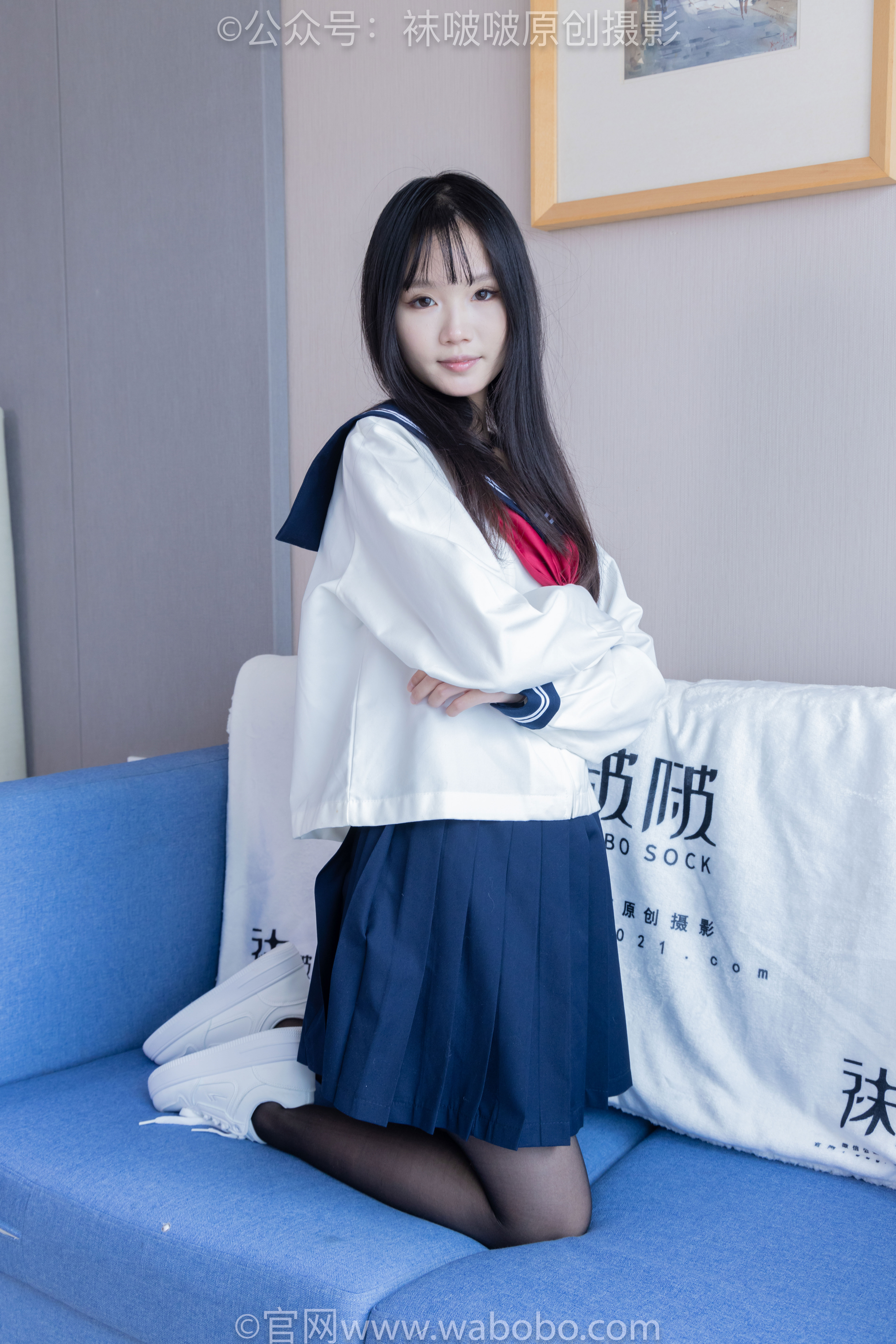 BoBoSocks袜啵啵 No.642 甜甜圈 - 过膝靴、板鞋、白棉袜、薄黑丝/(152P)