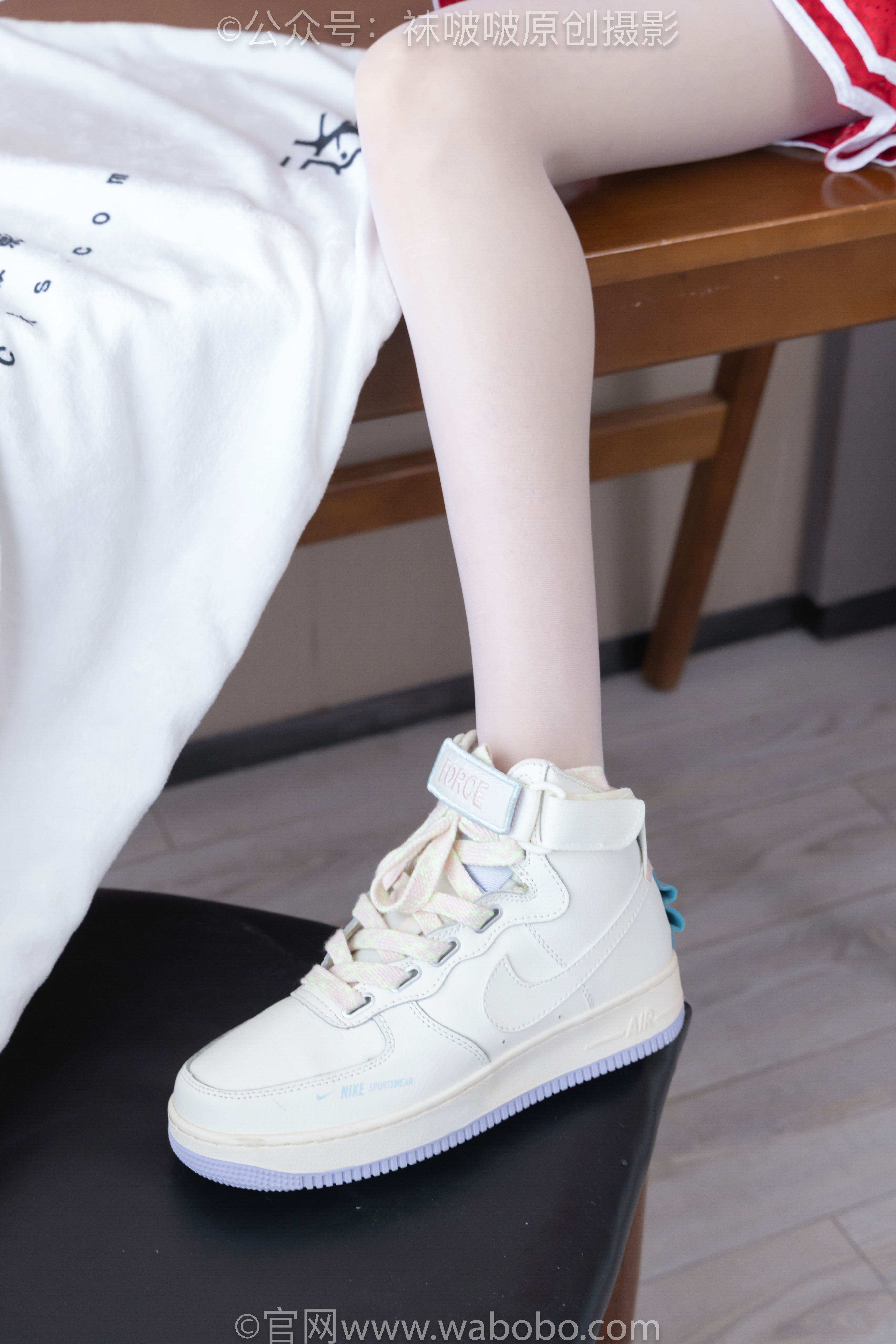 BoBoSocks袜啵啵 No.644 稚予 - 板鞋、拖鞋、薄白丝、五指薄灰丝/(147P)