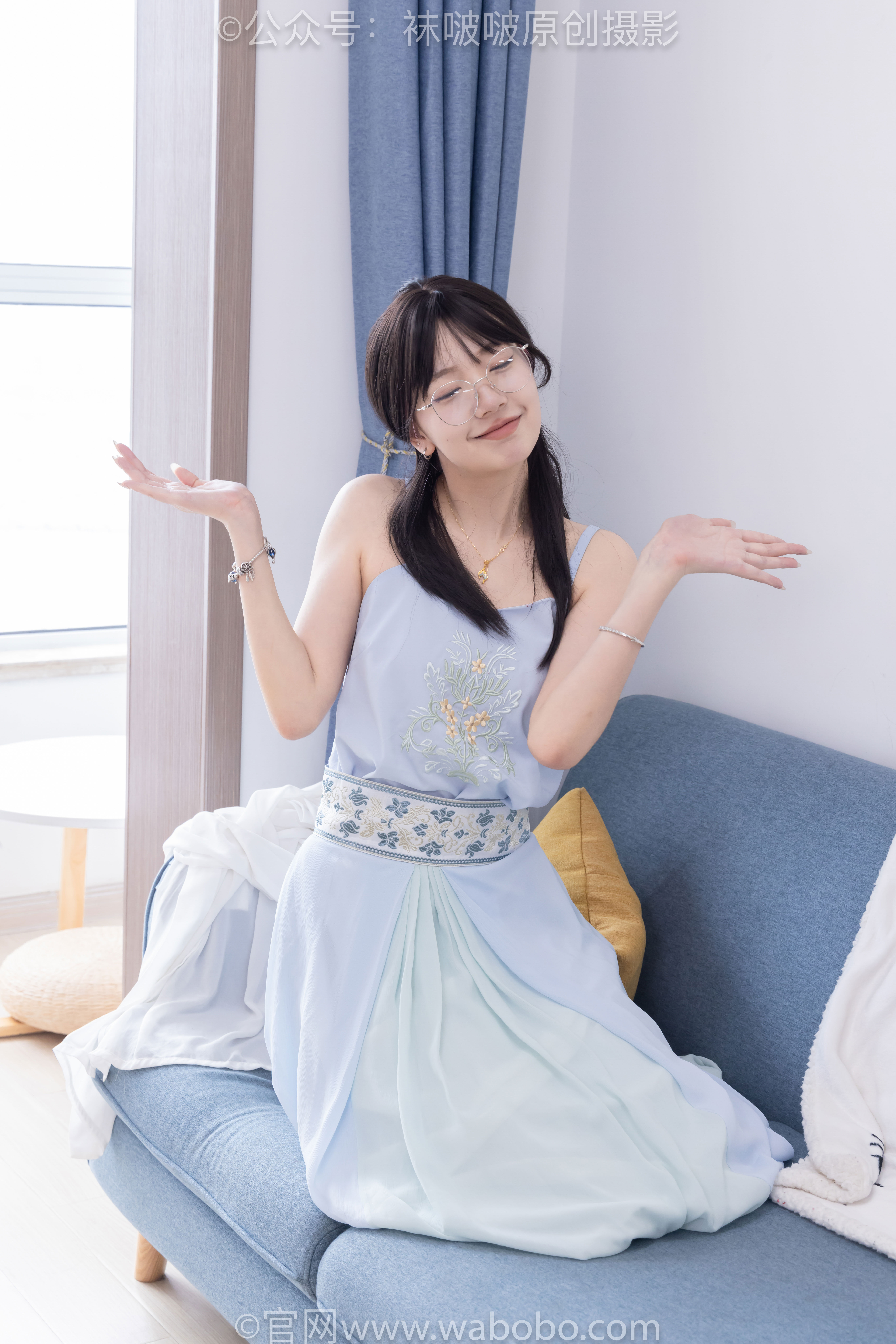 BoBoSocks袜啵啵 No.643 小甜豆 - 汉服、白船袜、薄肉丝、裸足/(164P)