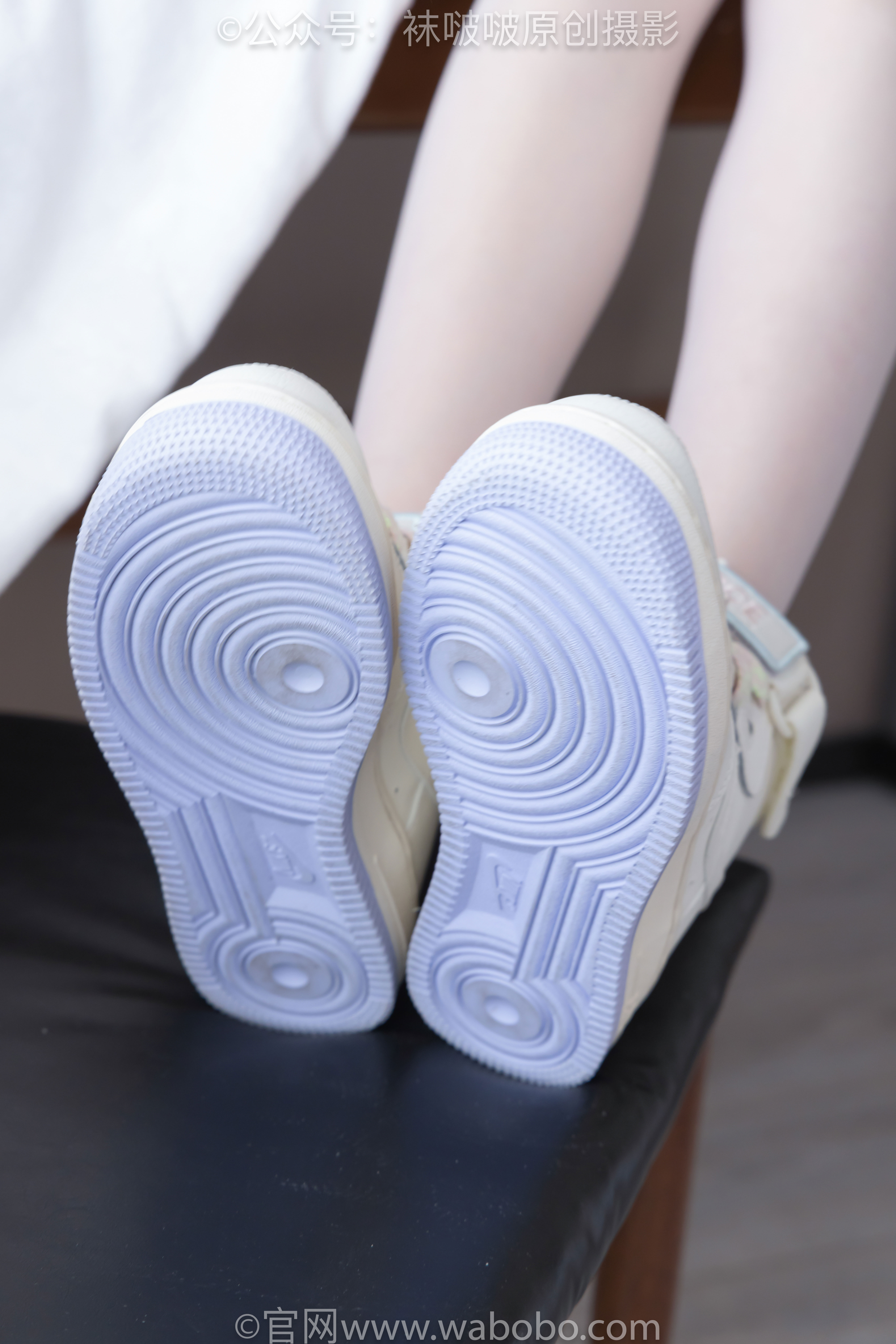 BoBoSocks袜啵啵 No.644 稚予 - 板鞋、拖鞋、薄白丝、五指薄灰丝/(147P)