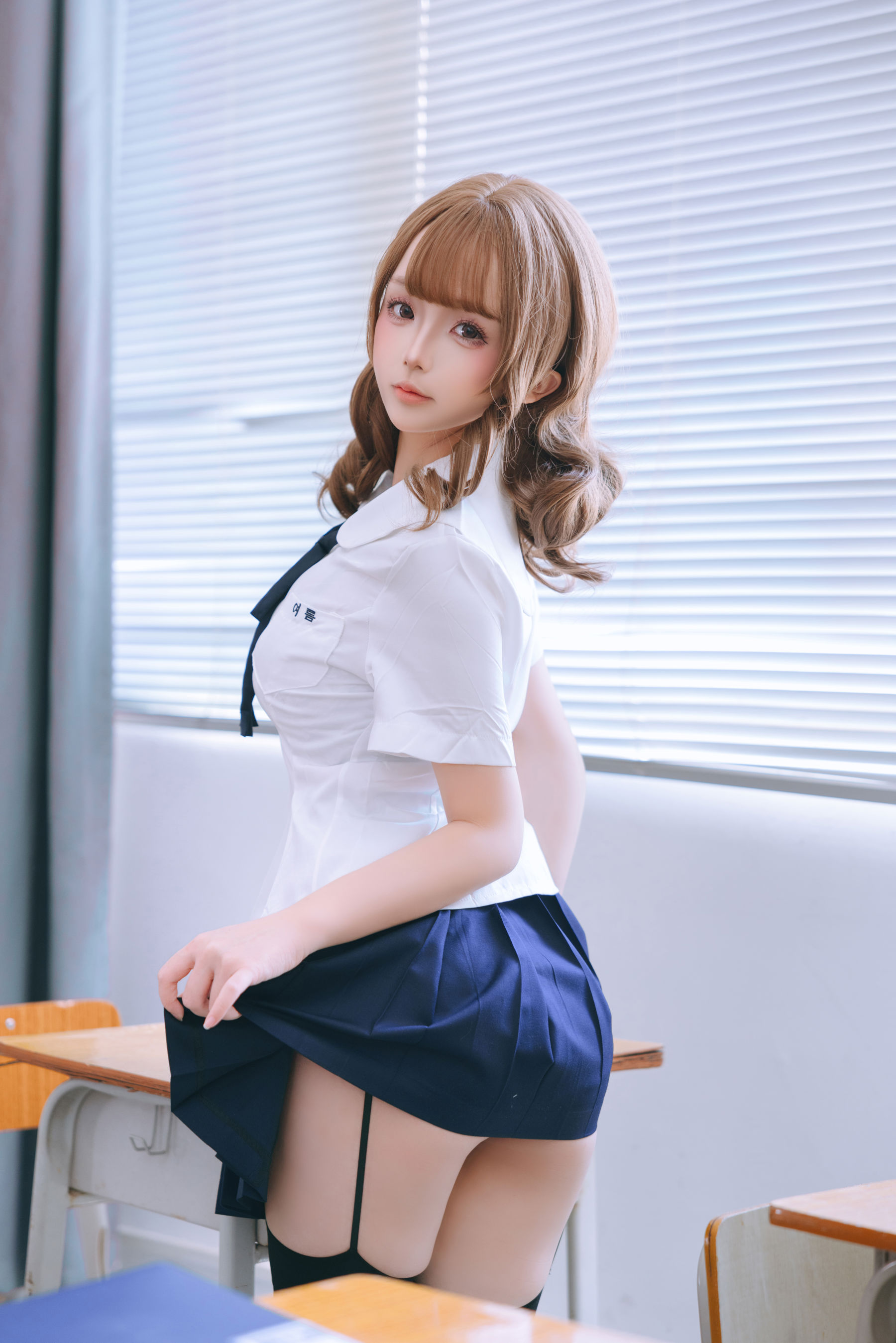 Cosplay日奈娇 - 心理委员/(80P)