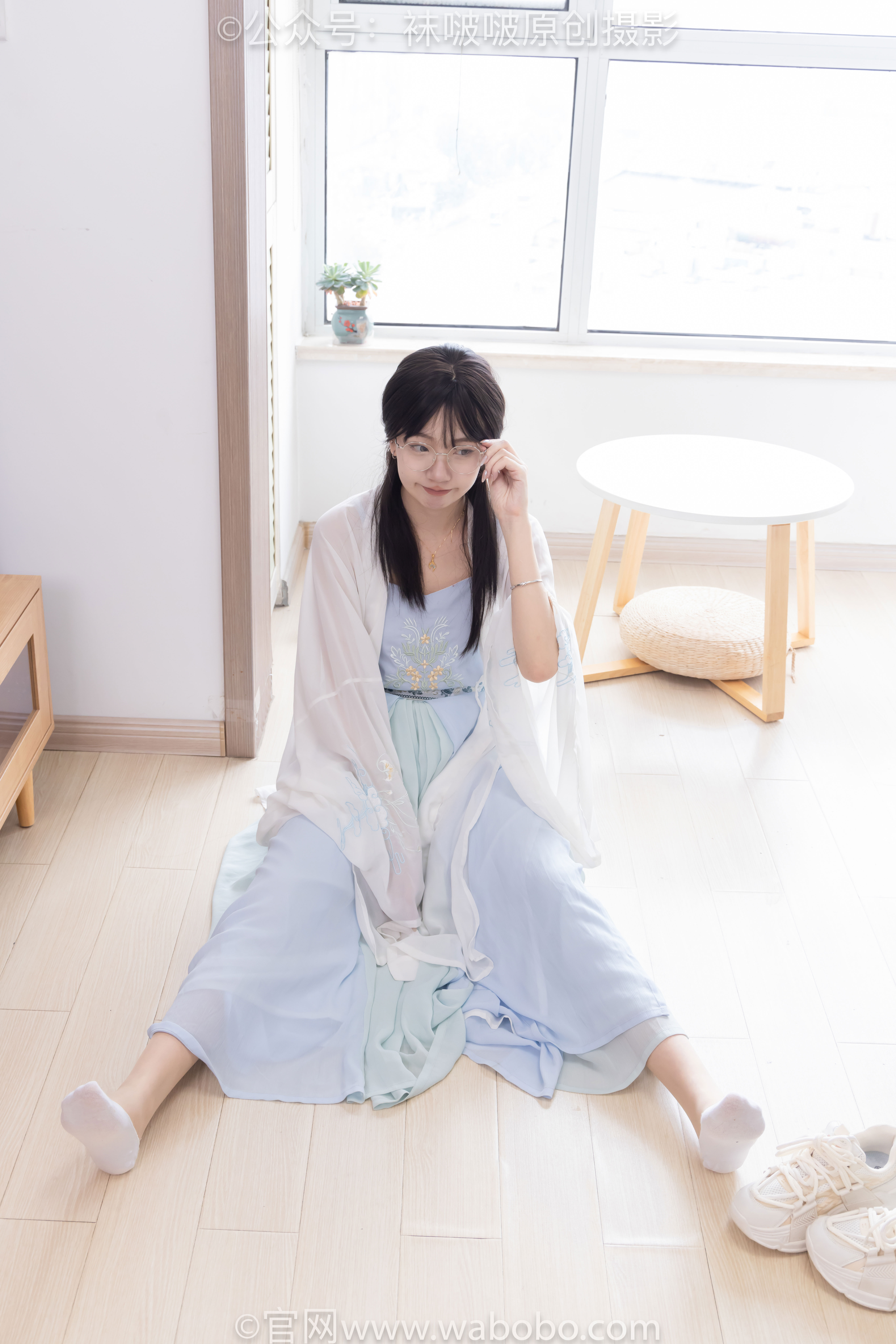 BoBoSocks袜啵啵 No.643 小甜豆 - 汉服、白船袜、薄肉丝、裸足/(164P)