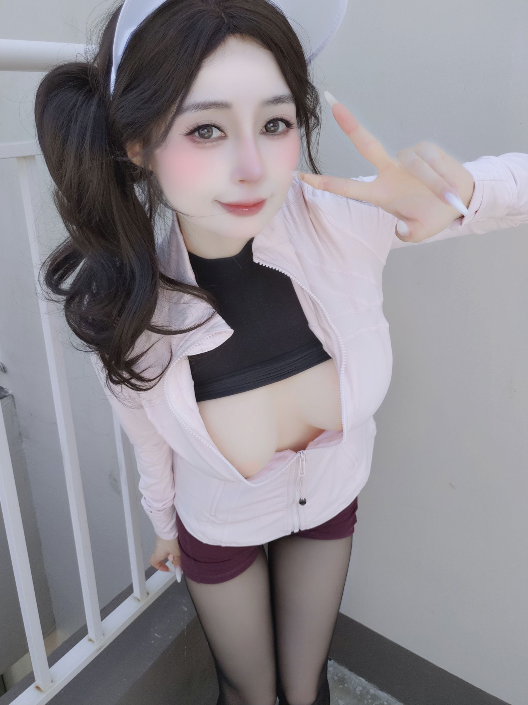 Coser小姐姐白银 - 出游心情/(100P)