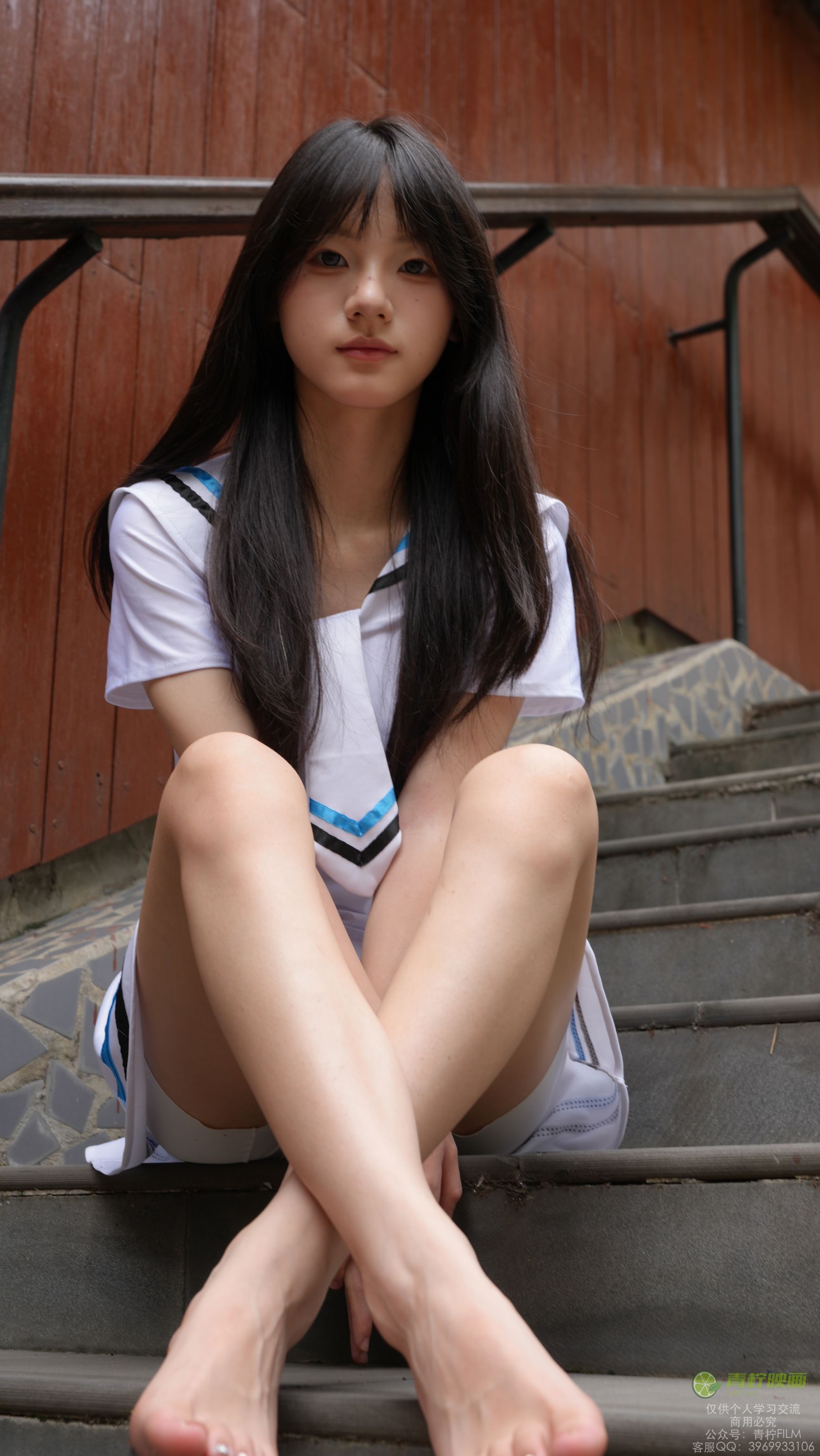 青柠映画 - 阿慌 水手服/(133P)