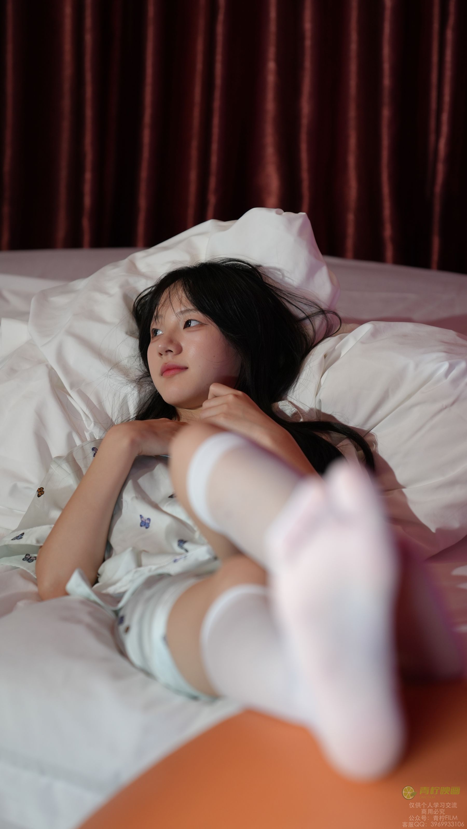 青柠映画 - 阿慌 睡衣美足/(135P)
