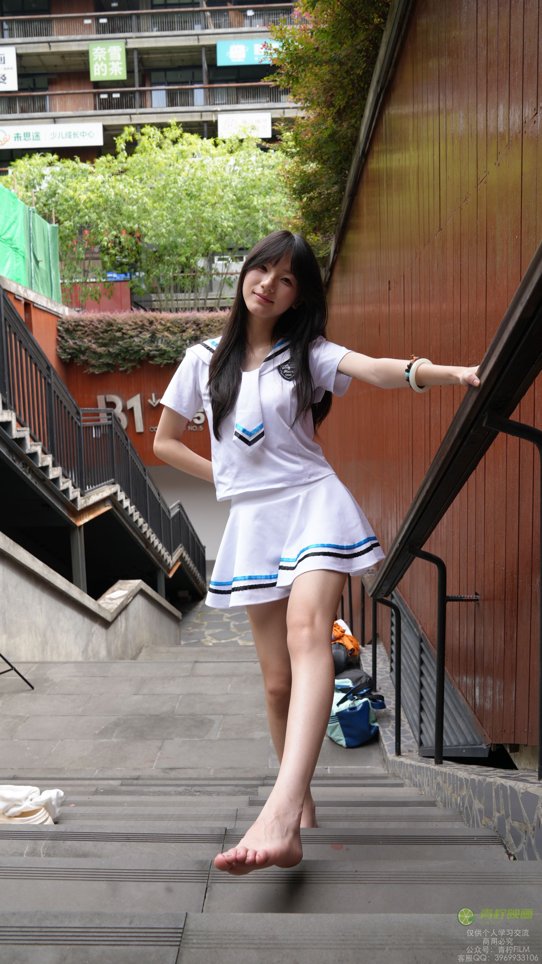 青柠映画 - 阿慌 水手服/(133P)
