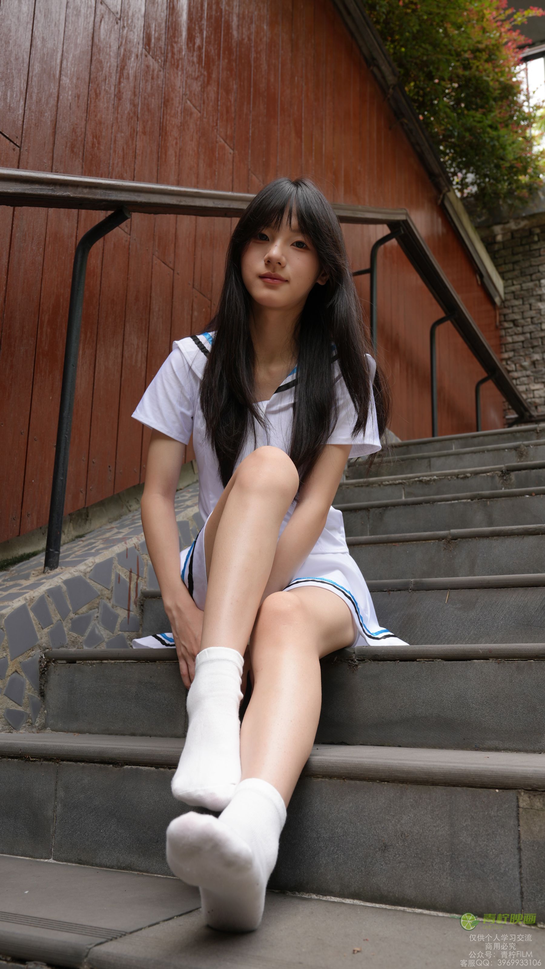 青柠映画 - 阿慌 水手服/(133P)